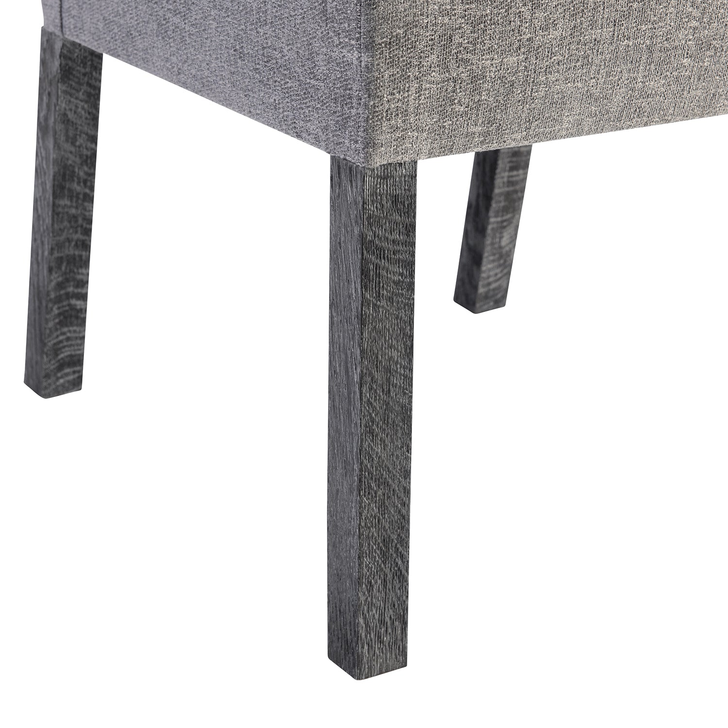 Loft Menton Side Chair Set of 2 - detail of the wood legs
