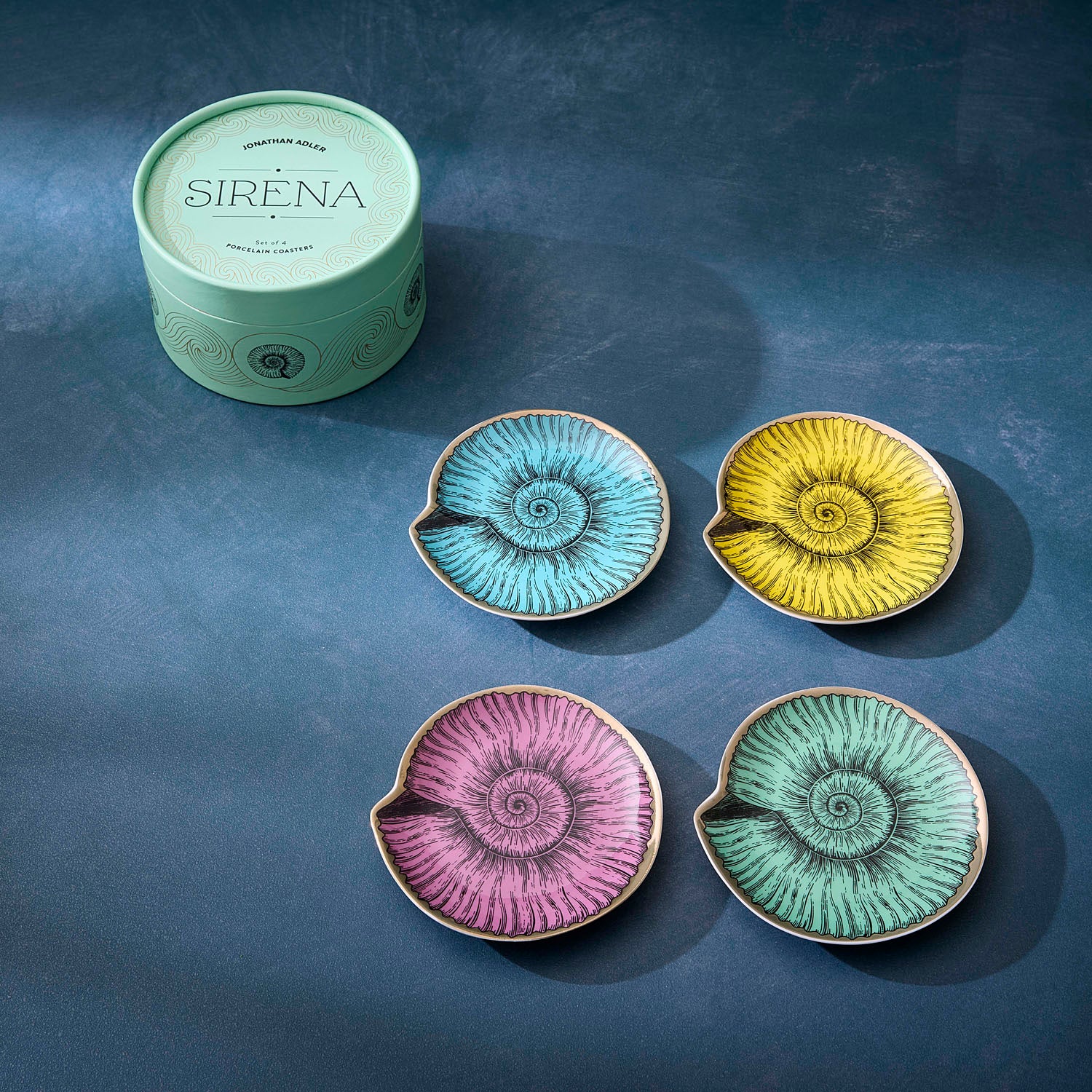 Jonathan Adler Sirena Coaster Set