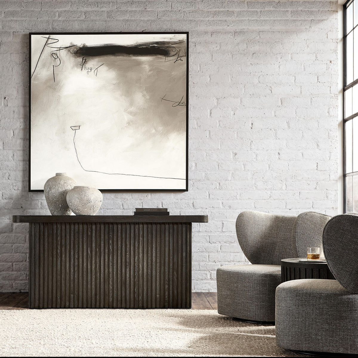 Bernhardt Loft Menton Console Table