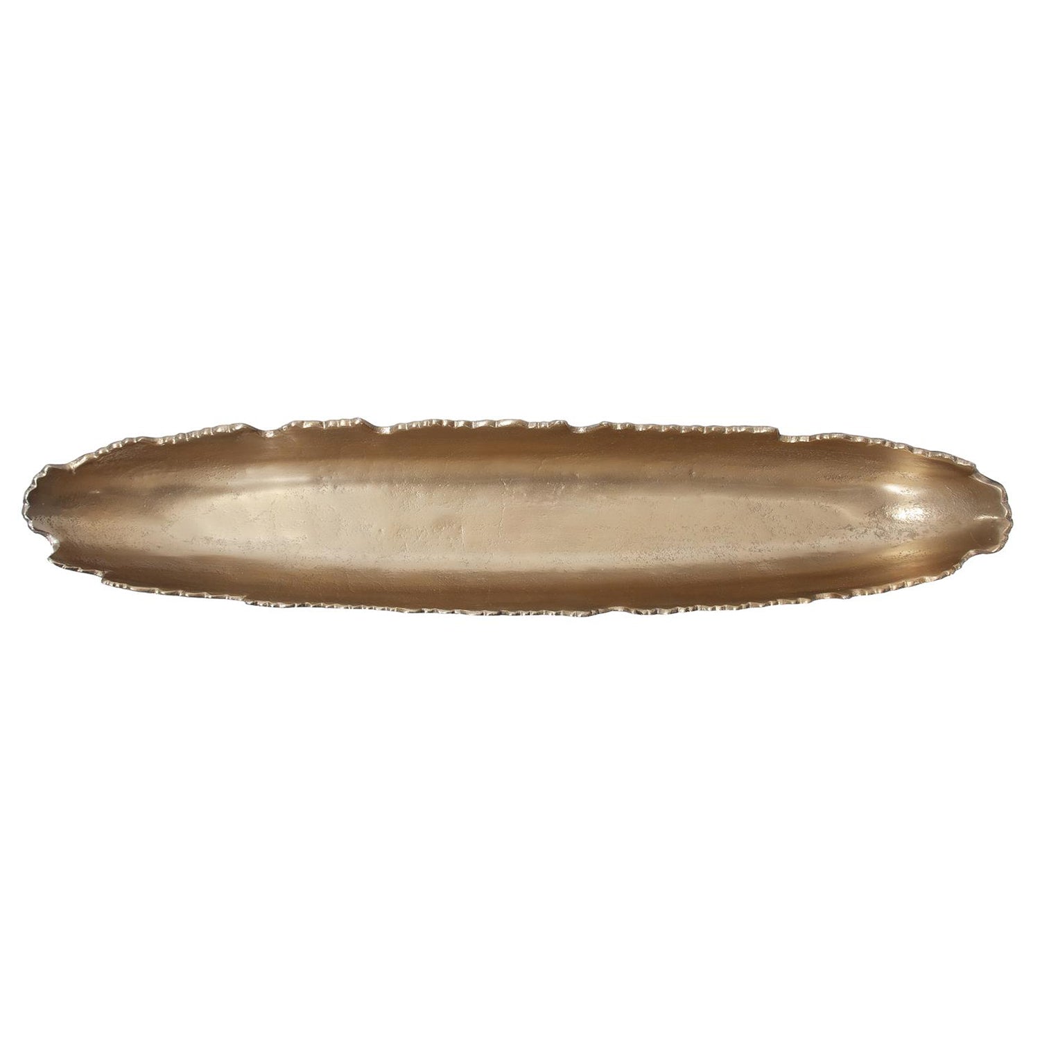 Baniff Jagged Edged Shallow Oval Bowl