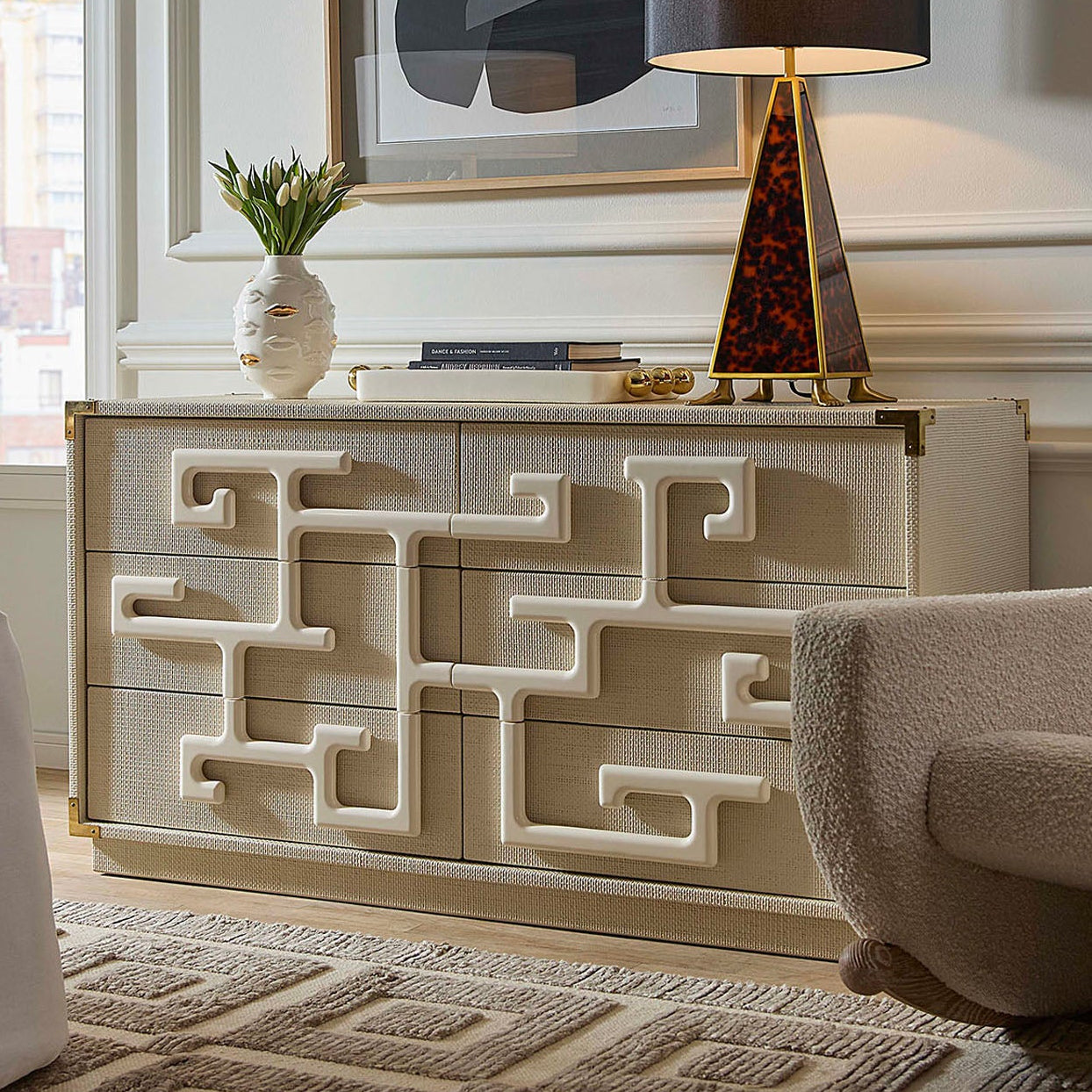 Jonathan Adler Trousdale Six-Drawer Dresser