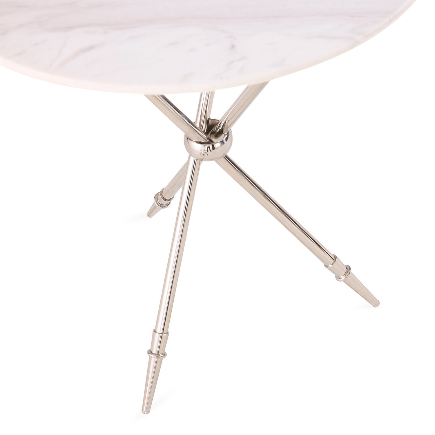 Jonathan Adler Rider White Tripod Table