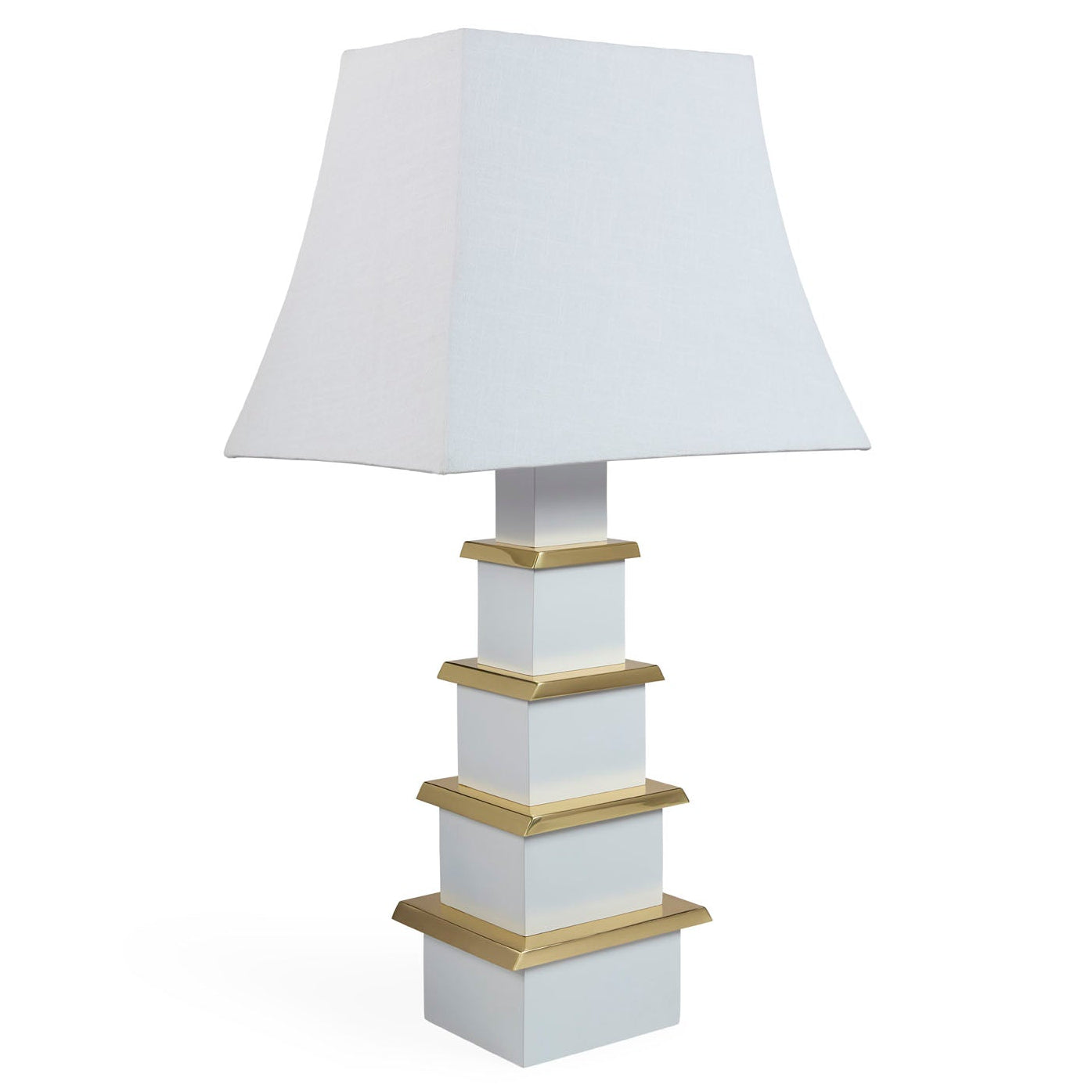 Jonathan Adler Pagoda Ivory Table Lamp