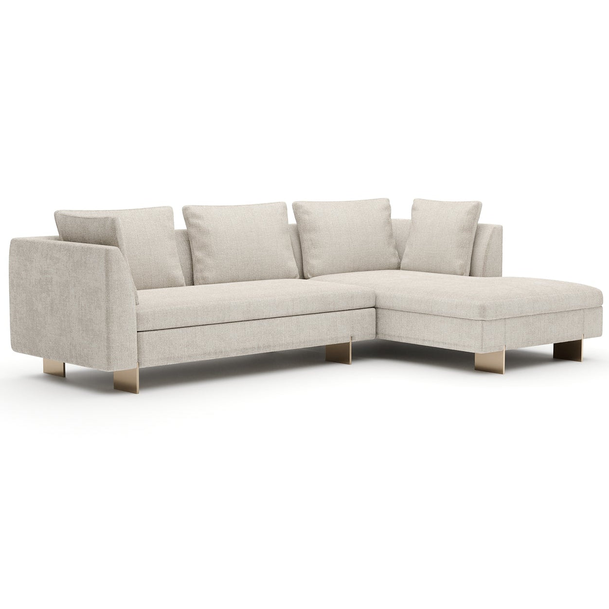 Caracole Altura Right Chaise Sectional Sofa