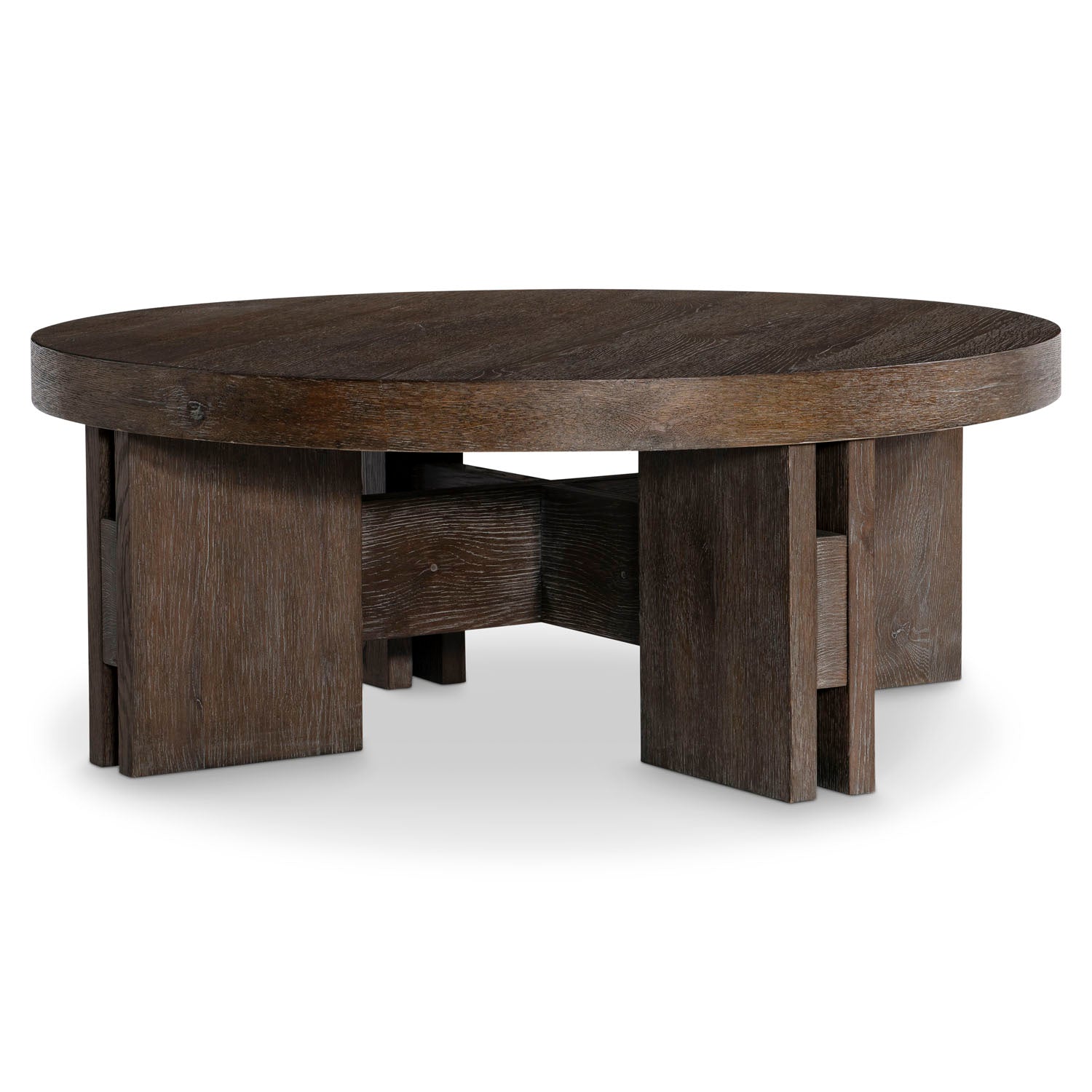 Bernhardt Outline Round Cocktail Table