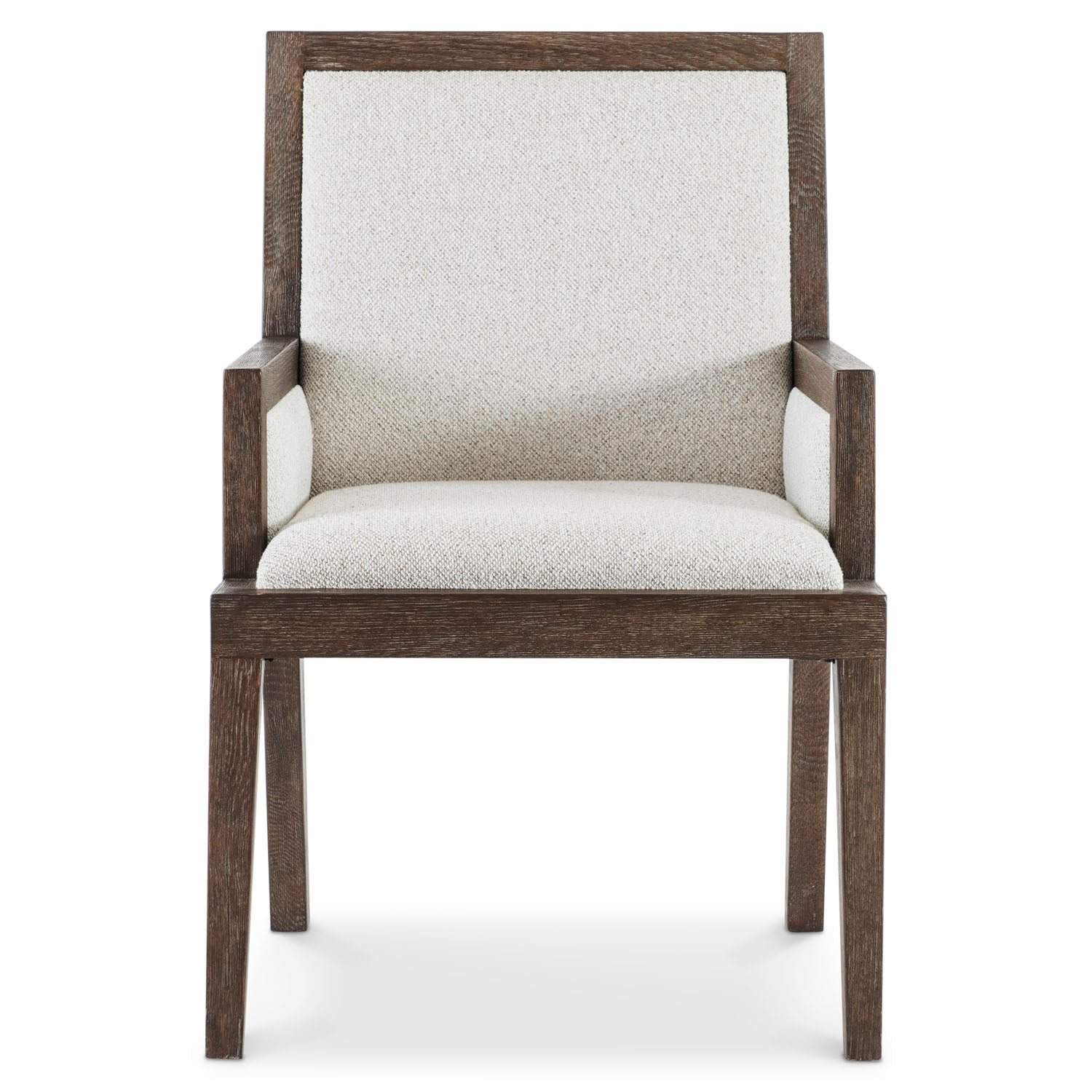 Bernhardt Outline Wooden Frame Arm Chair
