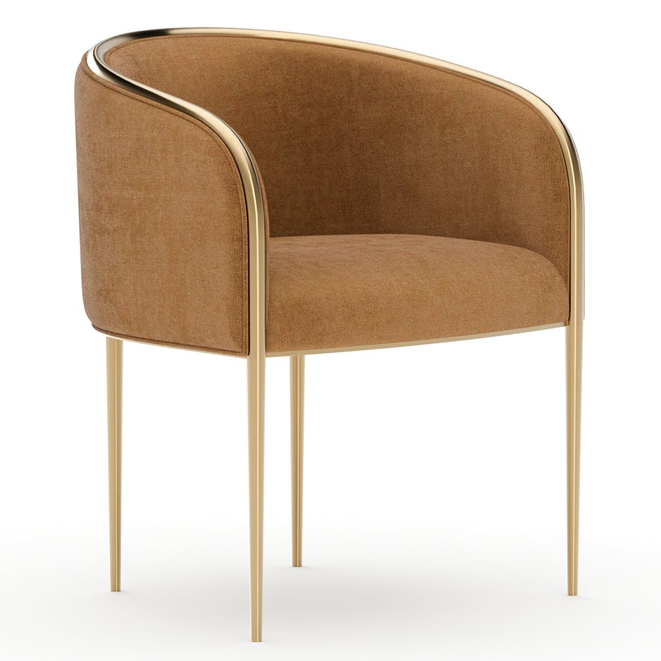 Caracole Tension Camel Dining Chair