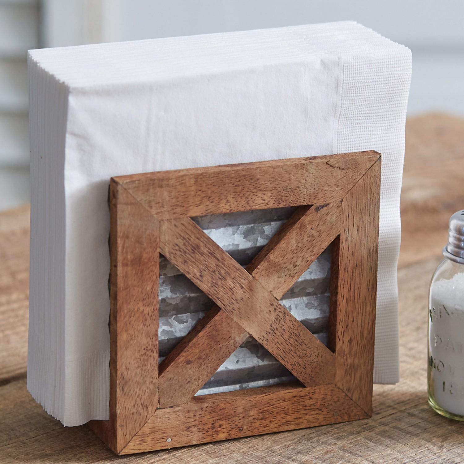 Barn Door Napkin Holder Set of 2