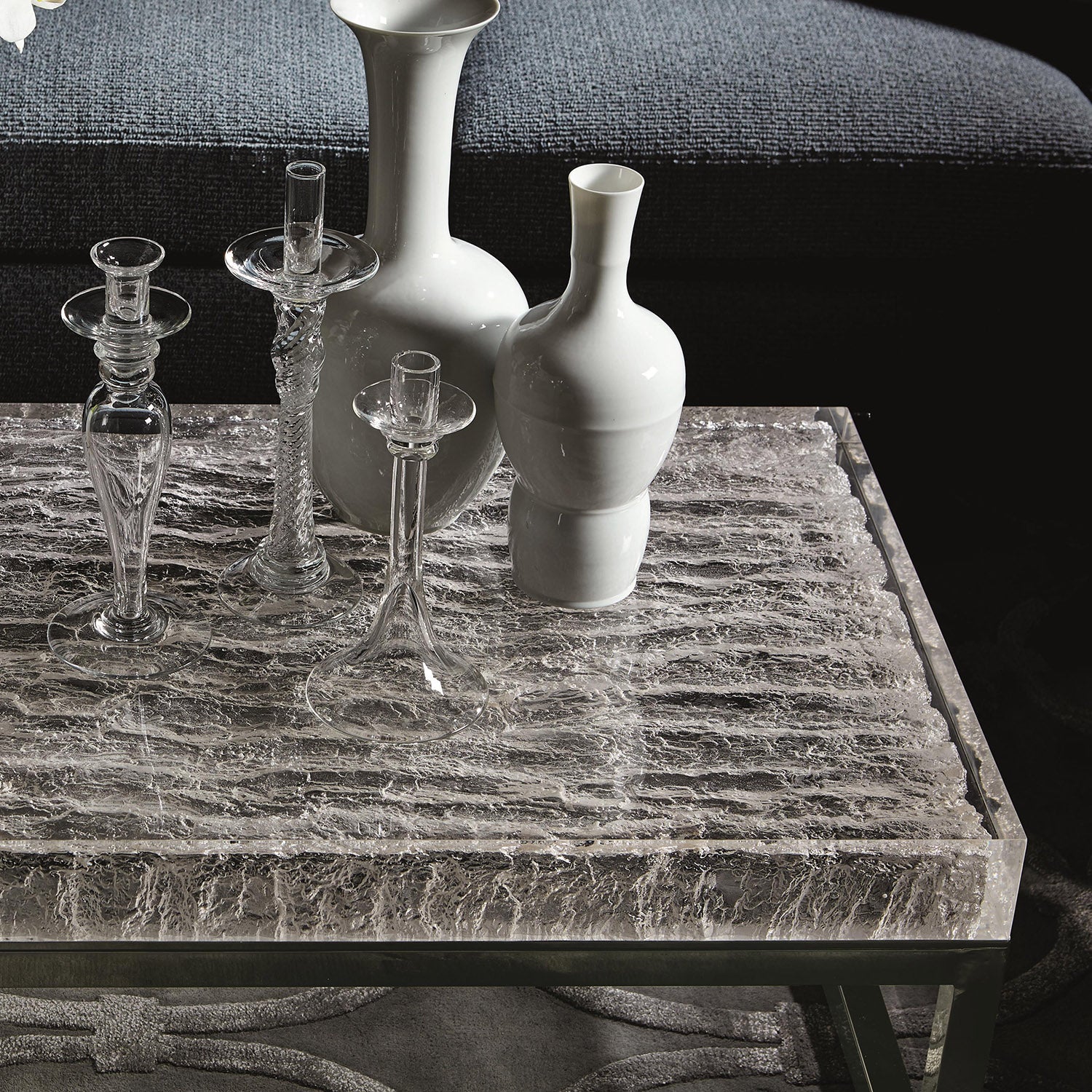 Bernhardt Interiors Arctic Cocktail Table