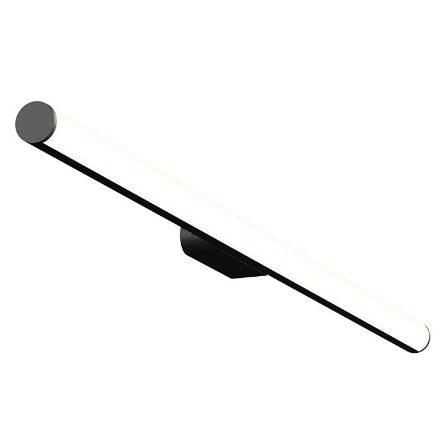 Sonneman Fino Satin Black 3772.25 Bath And Vanity Light