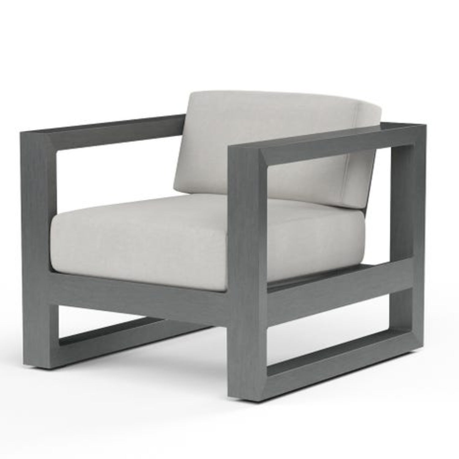 Sunset West Redondo Cast Silver Outdoor Club Chair
