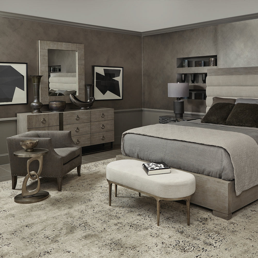 Bernhardt Linea Pedestal Side Table