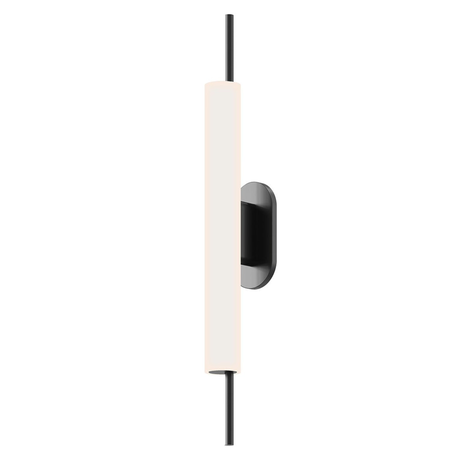 Sonneman Piccolo Encore Satin Black 3842.25 Bath And Vanity Light