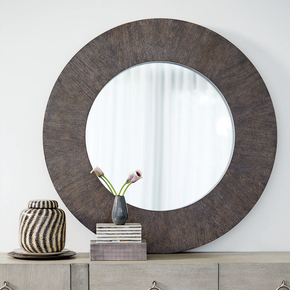 Bernhardt Linea Round Mirror