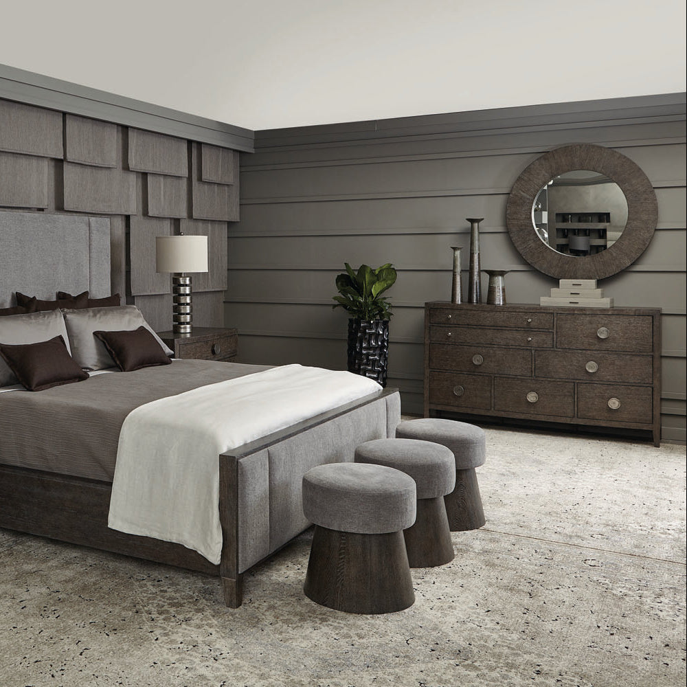 Bernhardt Linea Round Mirror