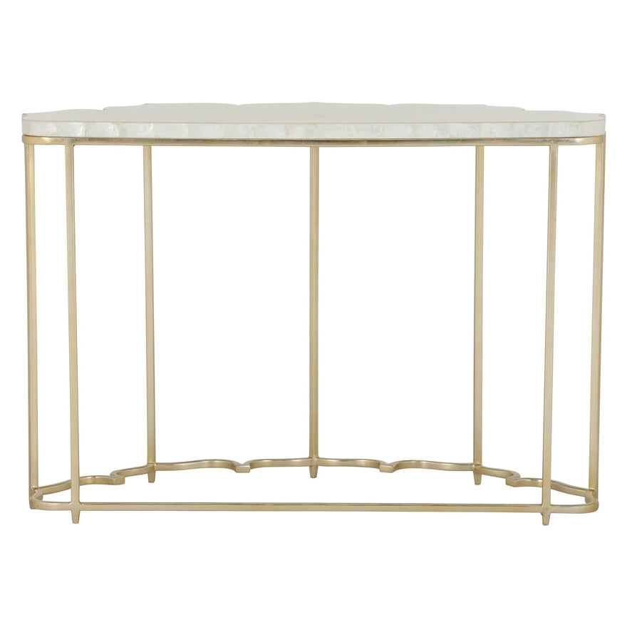 Chelsea House Lotus Flower Console Table