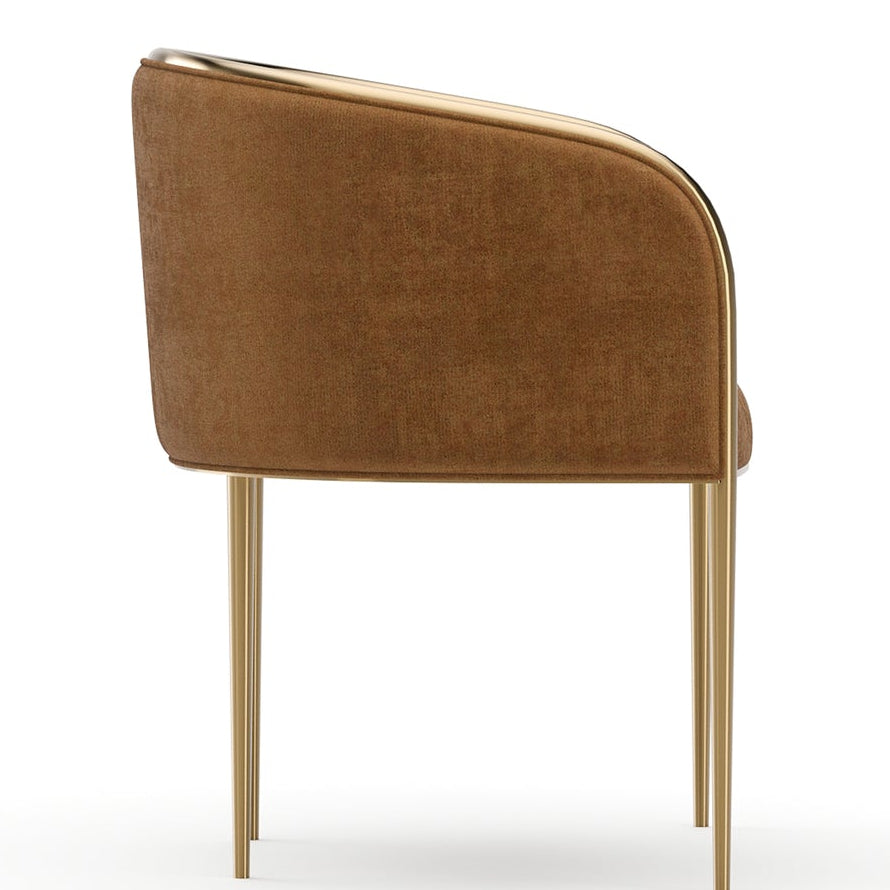 Caracole Tension Camel Dining Chair