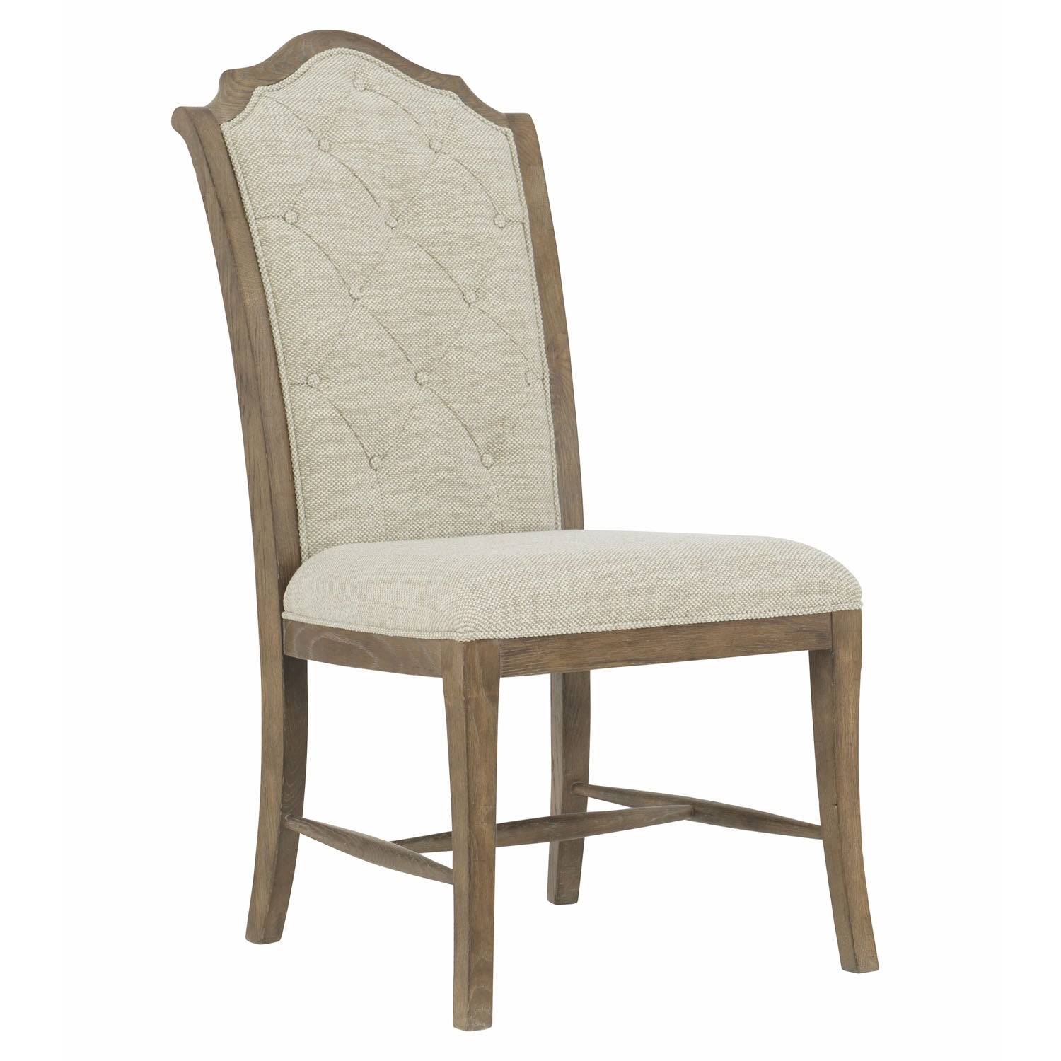 Bernhardt Rustic Patina Peppercorn Side Chair