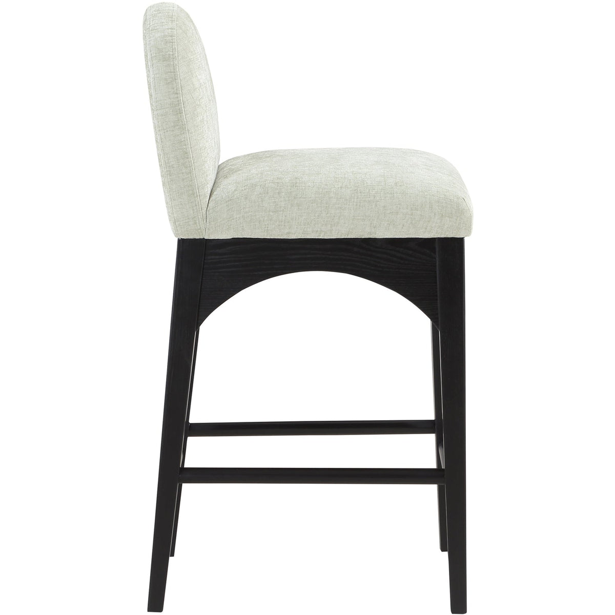 Waldorf Mint Chenille Fabric Upholstered Counter Stool Set of 2