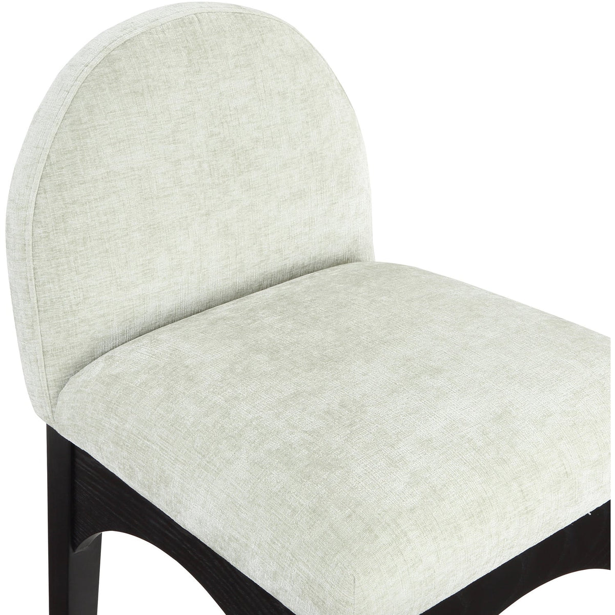 Waldorf Mint Chenille Fabric Upholstered Counter Stool Set of 2
