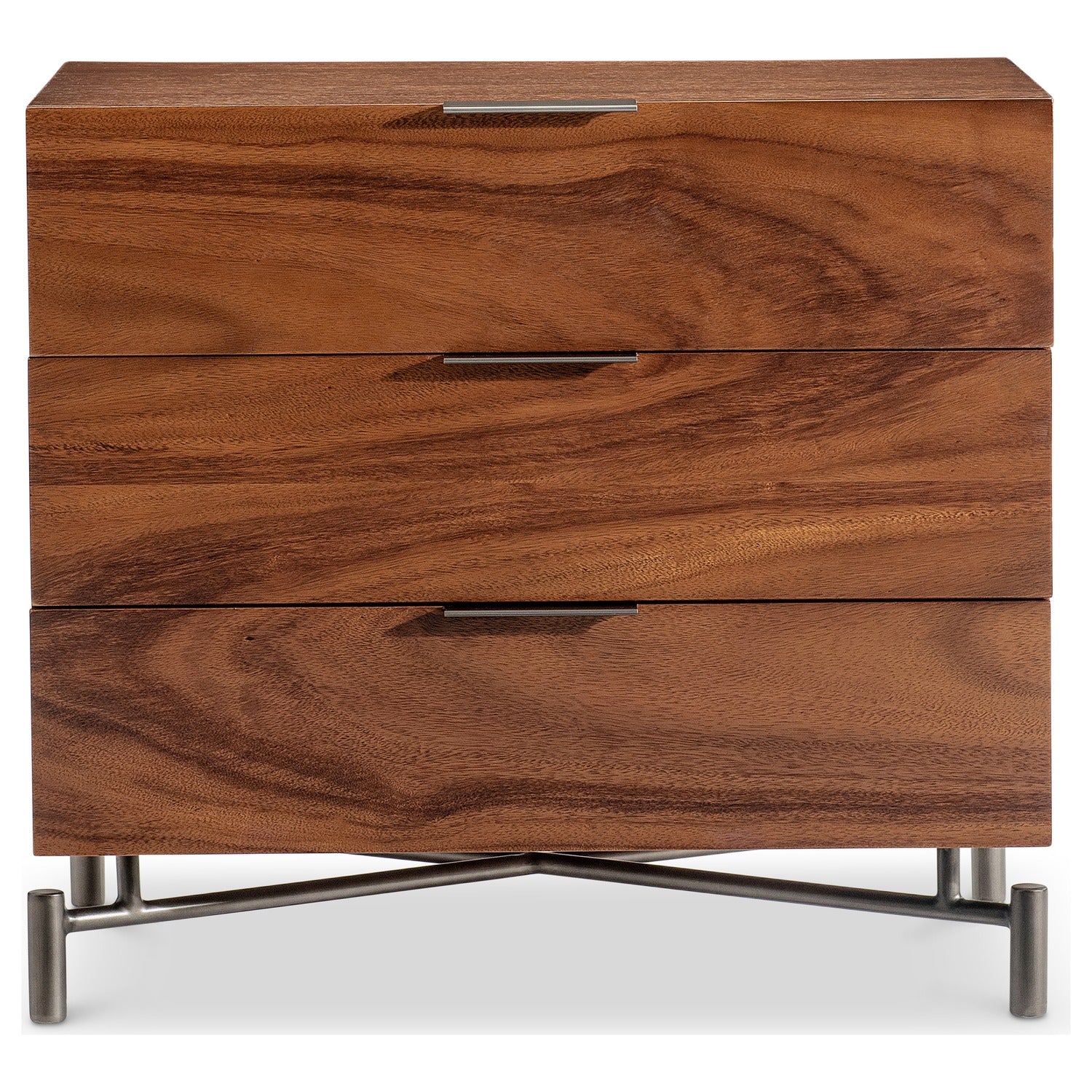 Bernhardt Brasea 3 Drawer Nightstand Set of 2