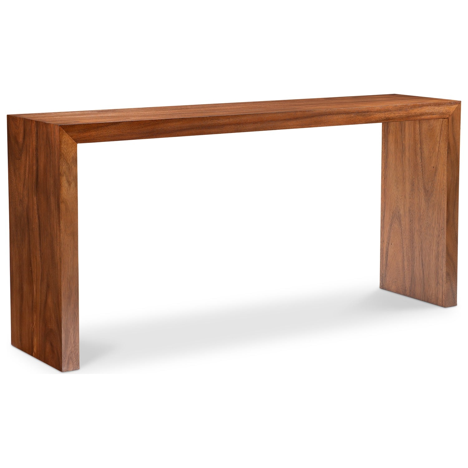 Bernhardt Living Brasea Wooden Console Table