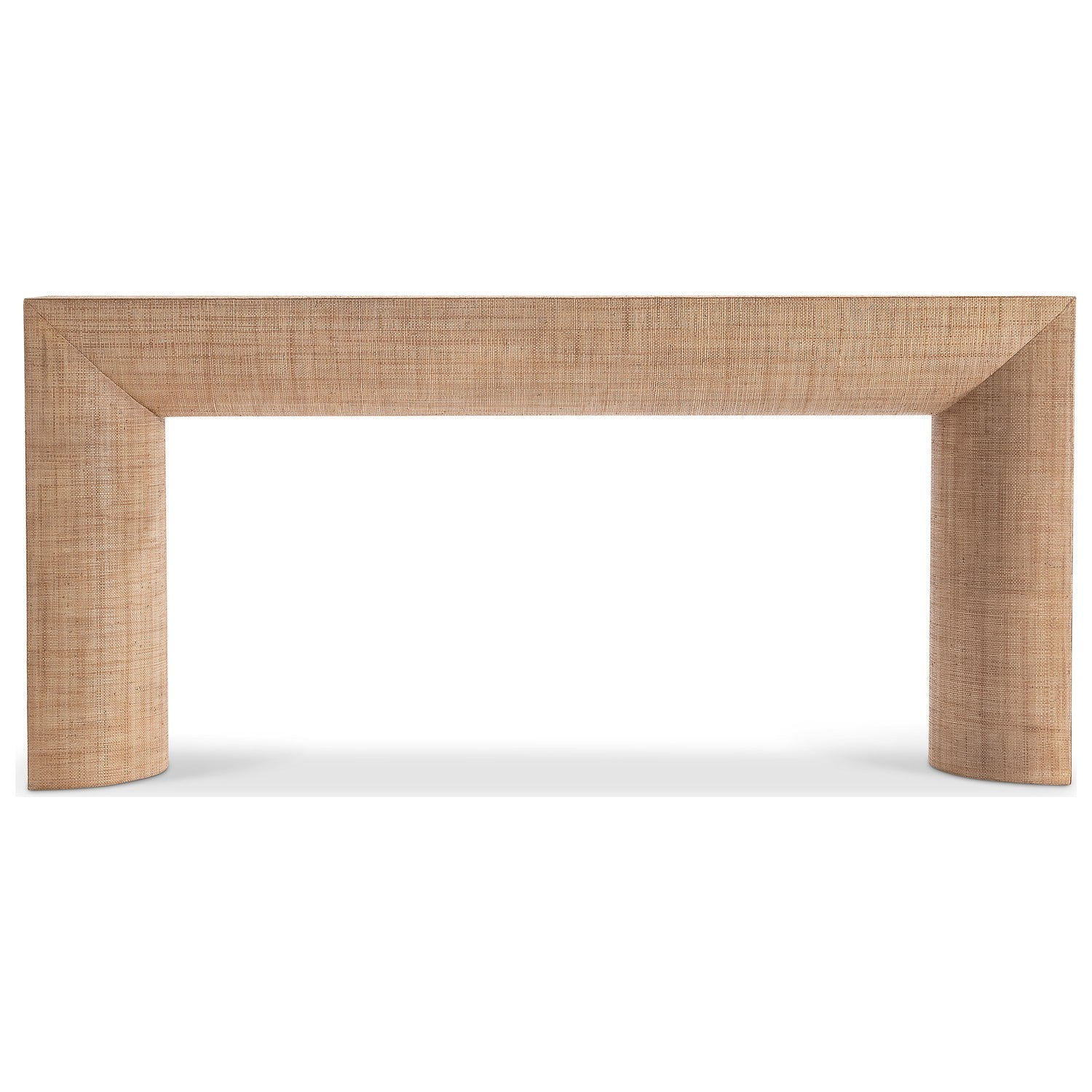 Bernhardt Living Brasea Woven Console Table