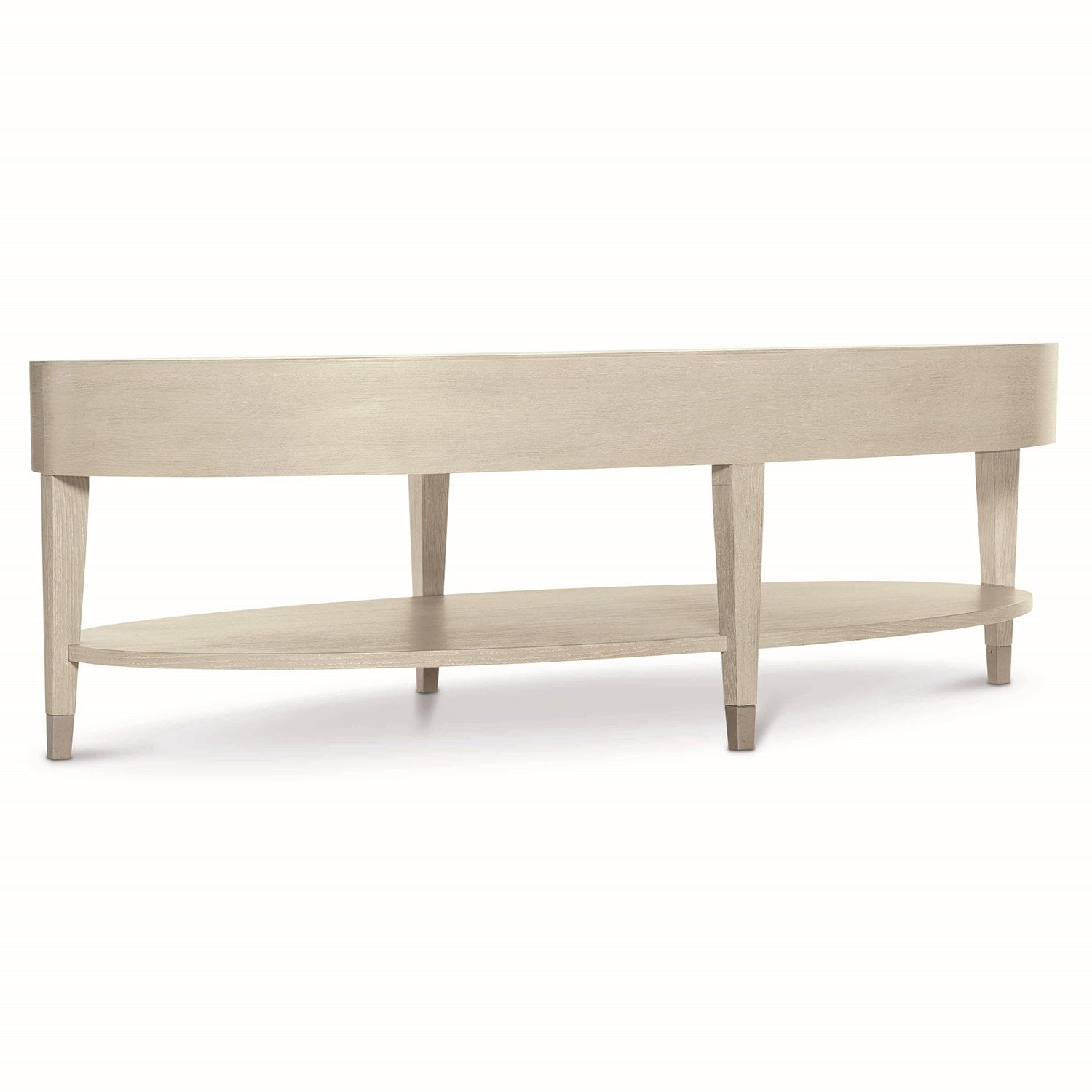 Bernhardt East Hampton Oval Cocktail Table