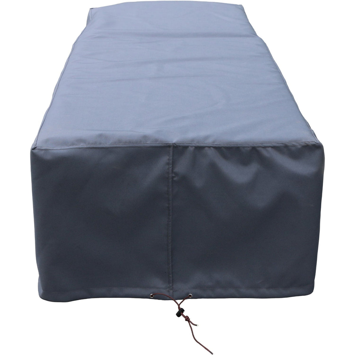 Newport Beige Water Resistant Fabric Upholstered Outdoor Patio Lounge Chair