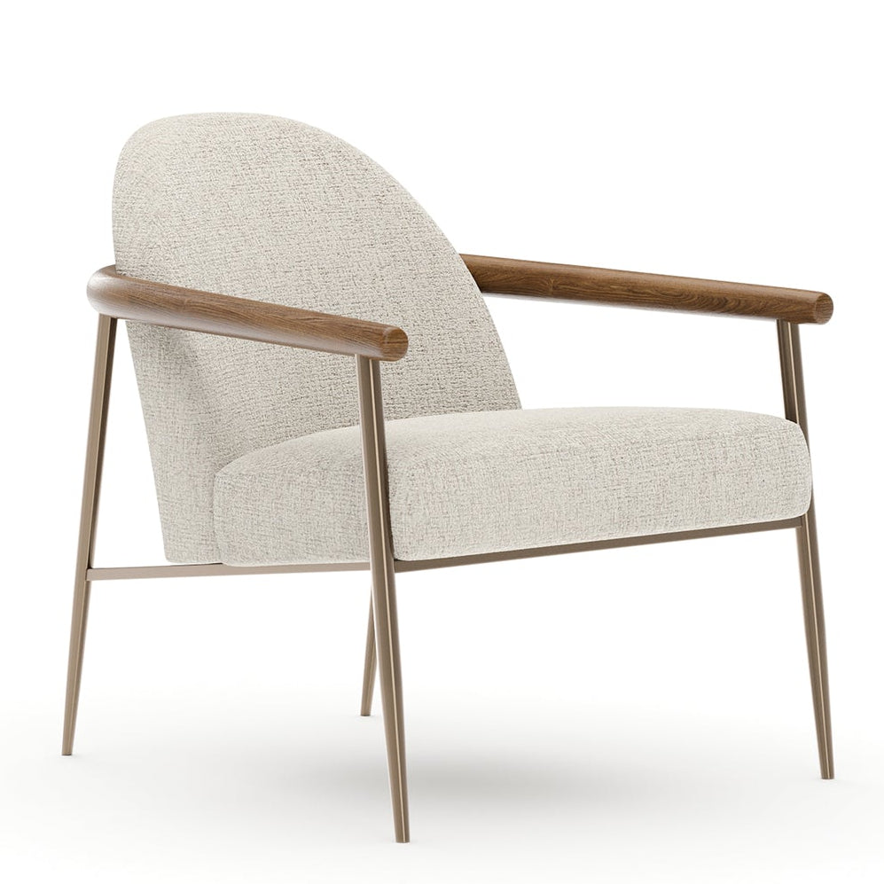 Caracole Altura Oatmeal Lounge Chair