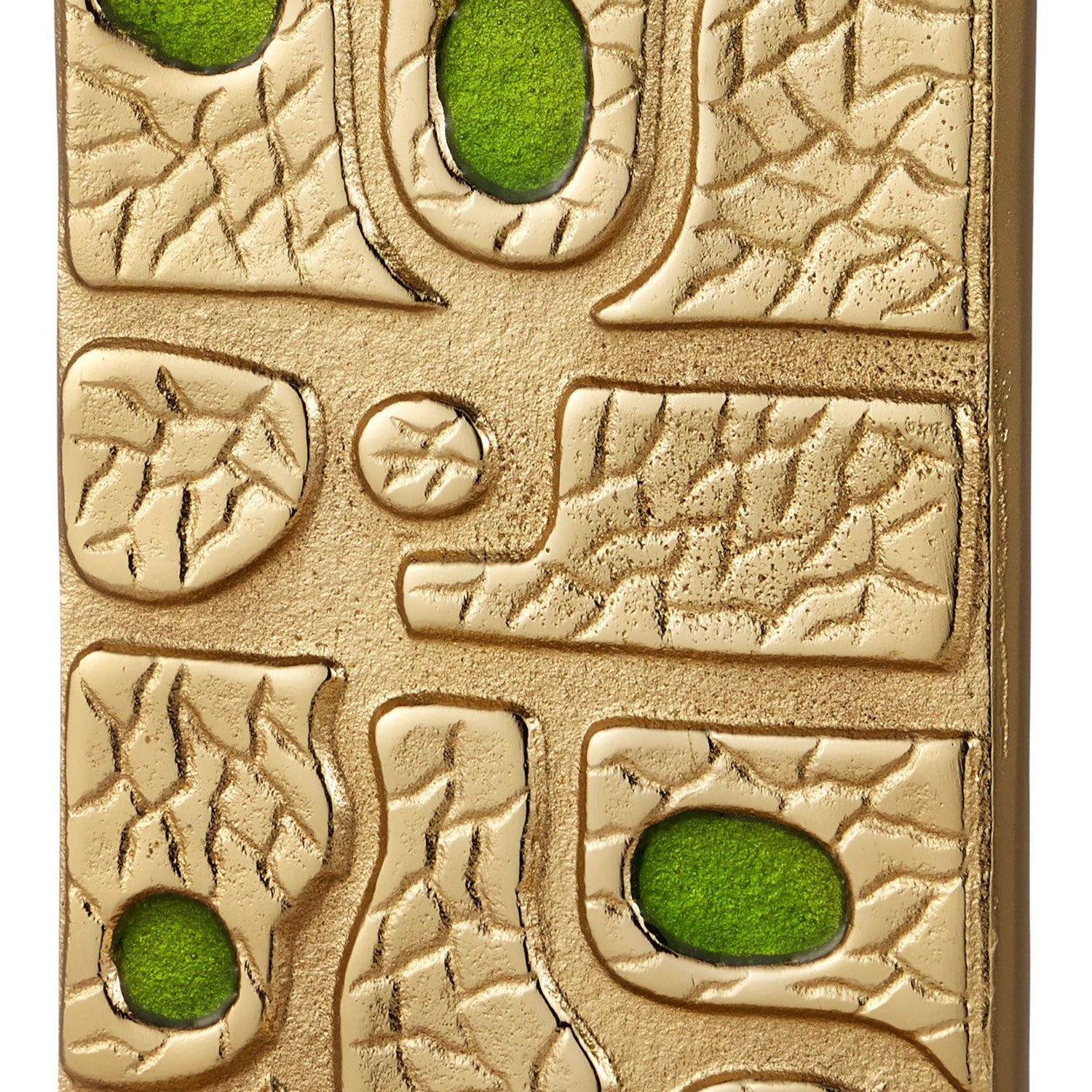 Currey & Co Beau Monde Gold & Green C Table