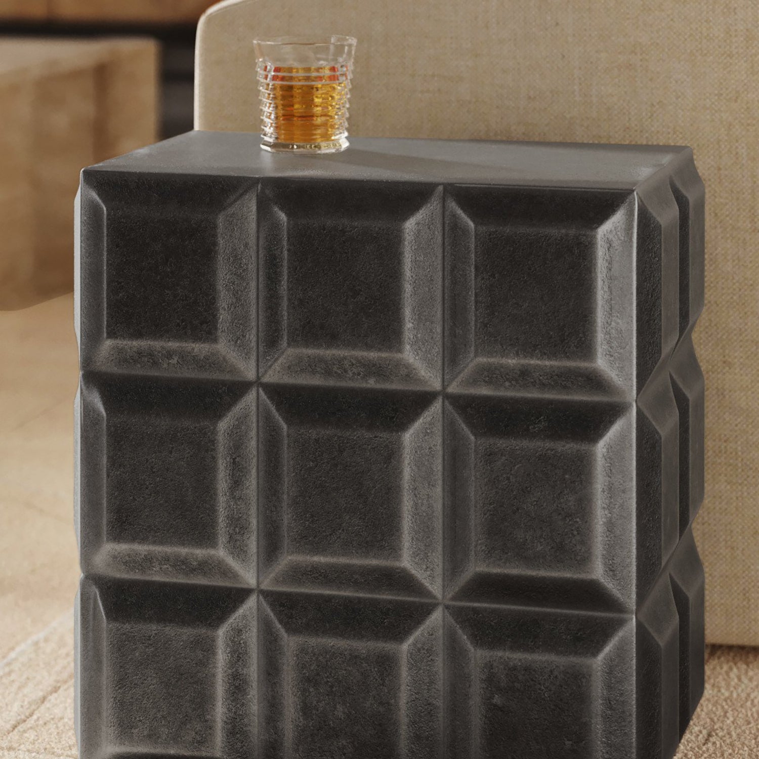 Currey & Co Bower Side Table