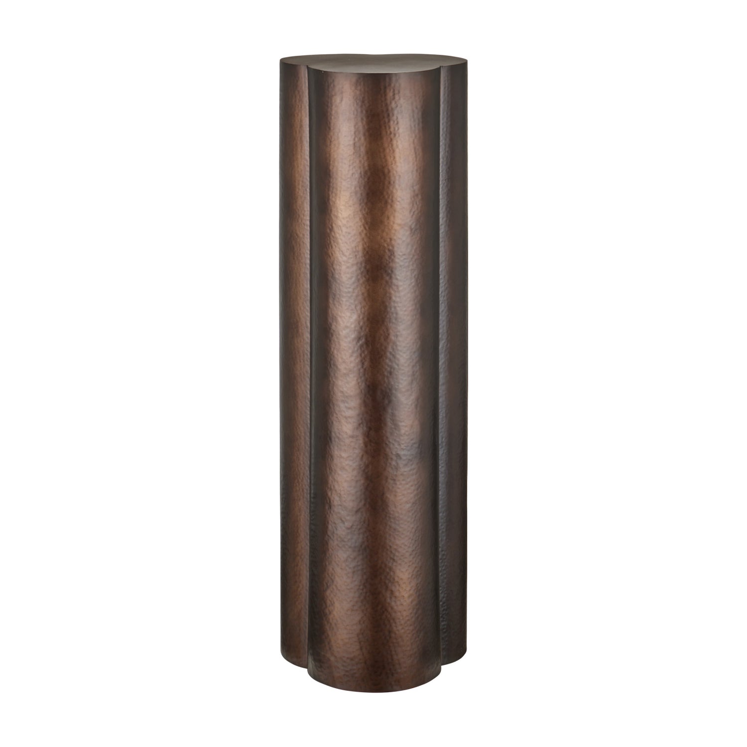 Currey & Co Trebol Bronze Pedestal