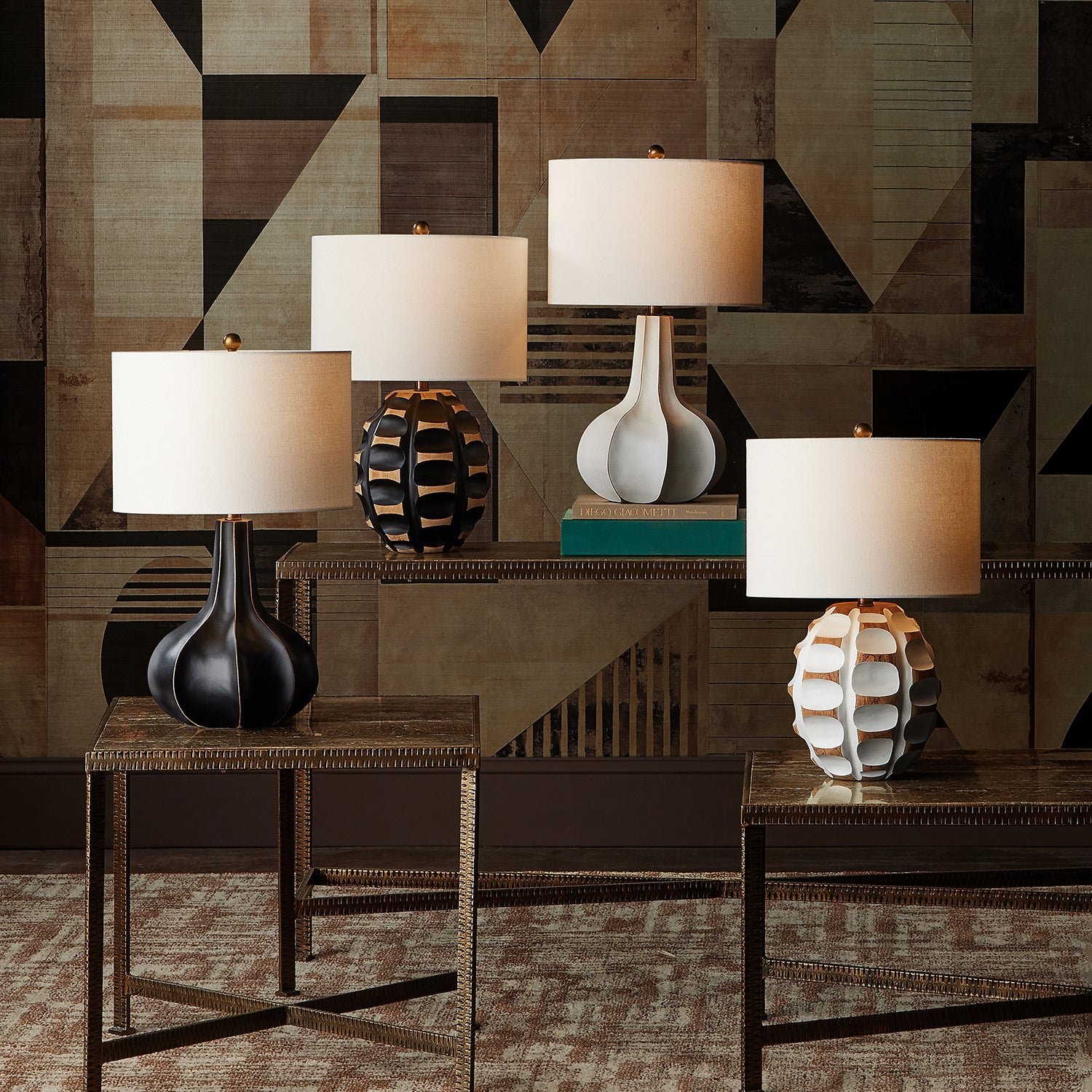 Currey & Co Ampleur Side Table