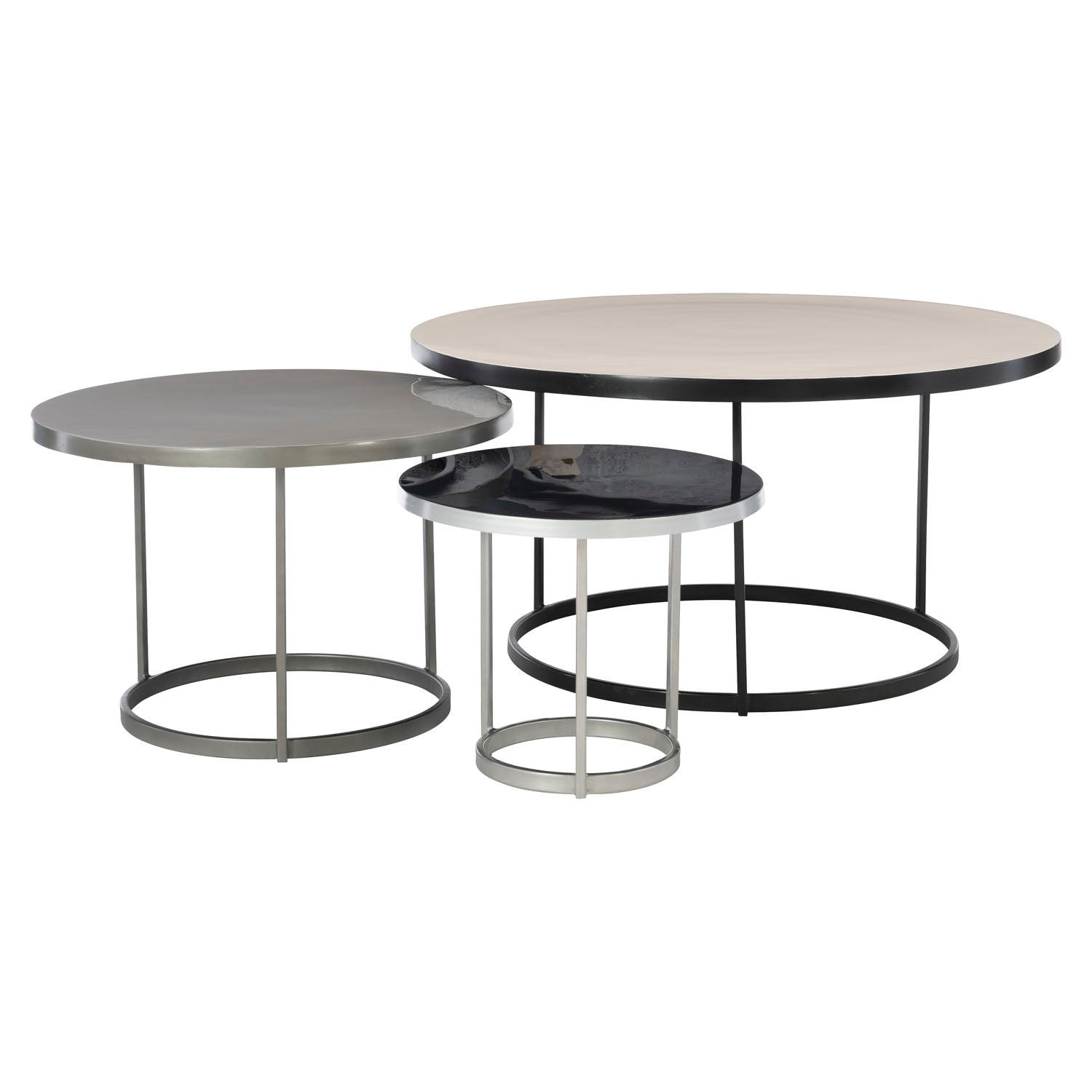 Bernhardt Living Bonfield Black Cocktail Table