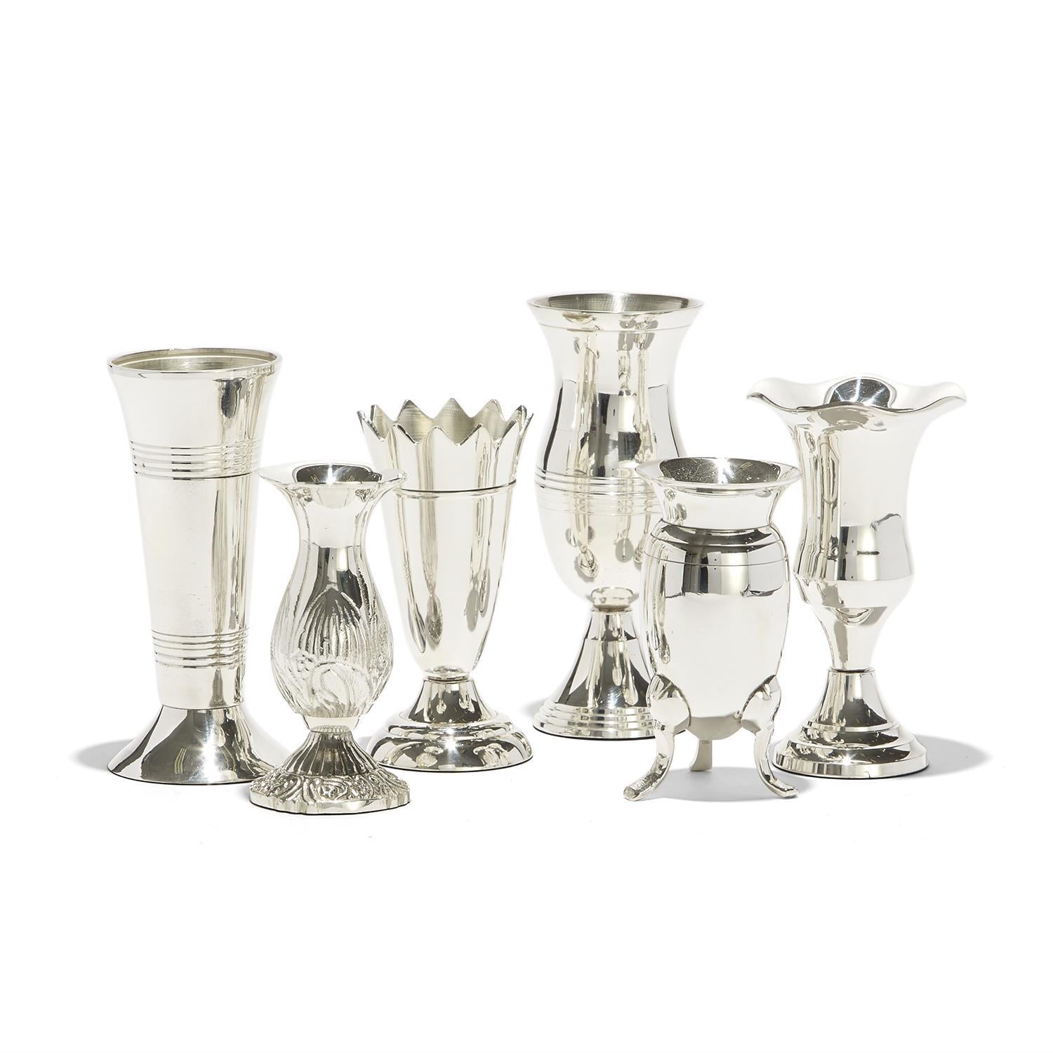Queen Anne's Vase Set of 6