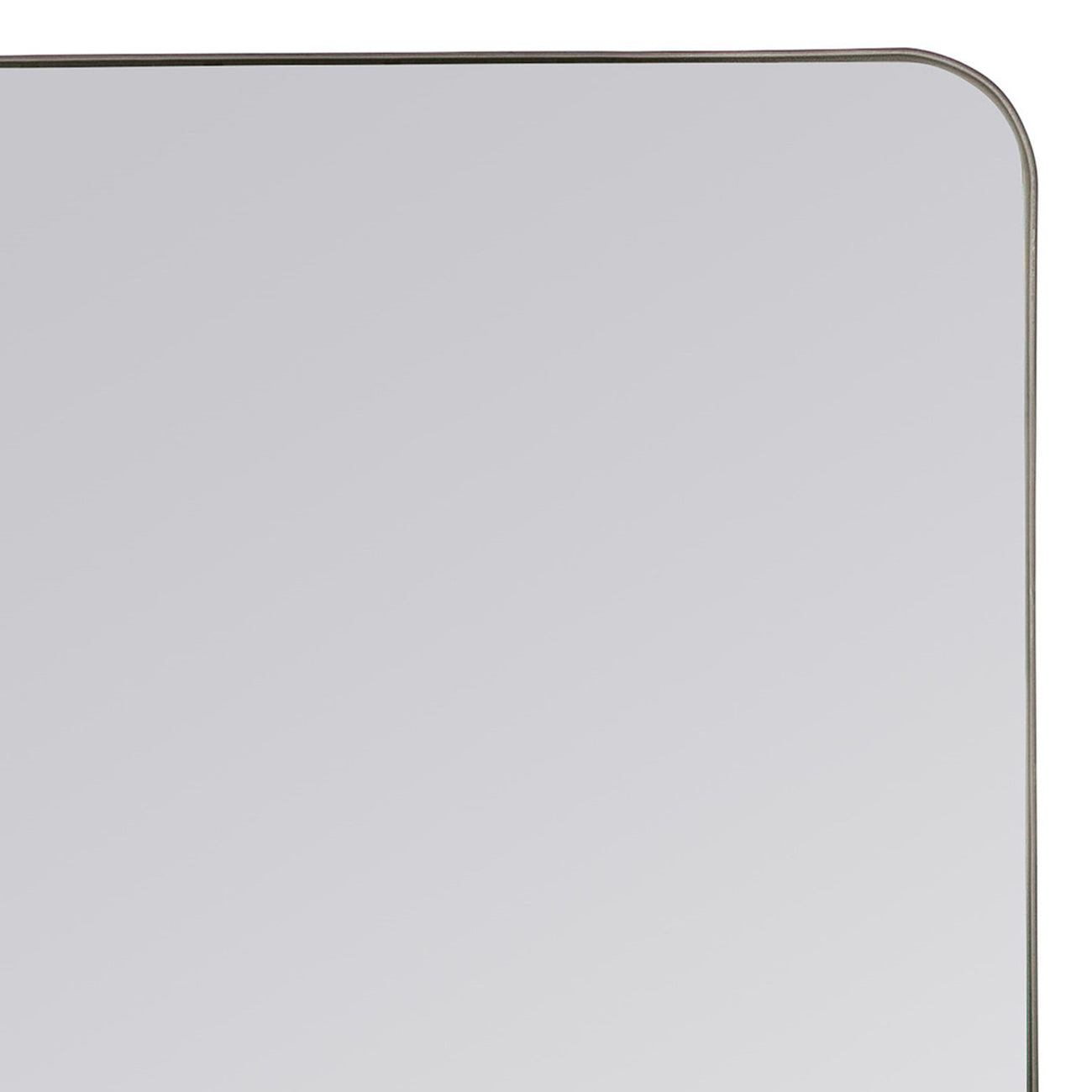 Franco Black Metal Wall Mirror