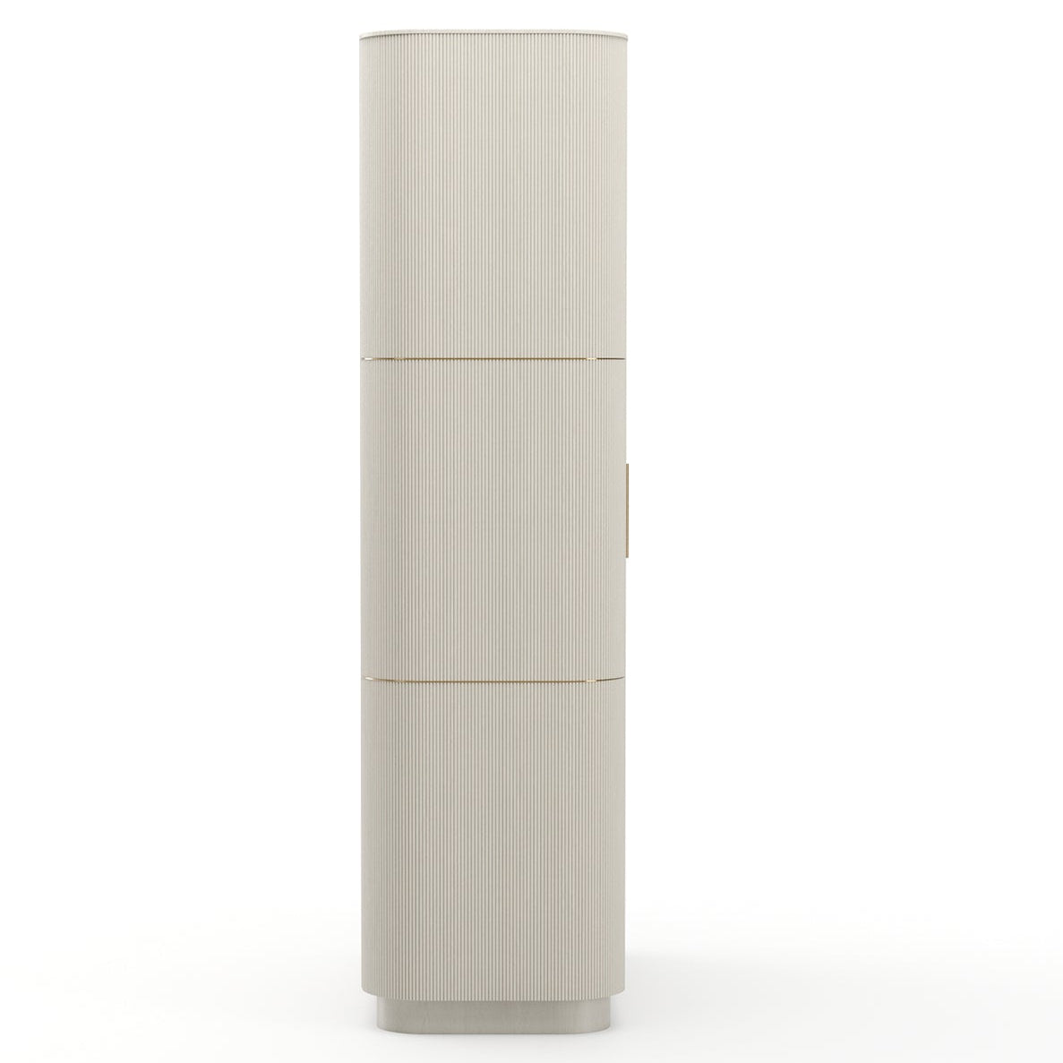 Caracole Love Matte Pearl Bar Cabinet