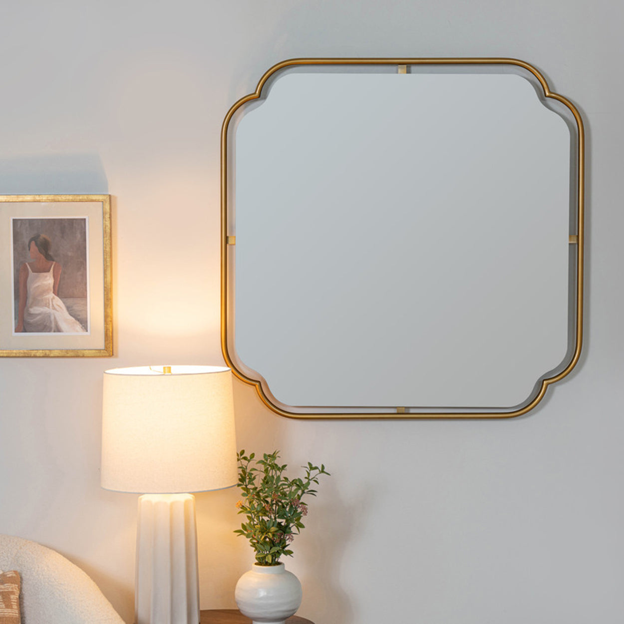 Sebastian Square Wall Mirror