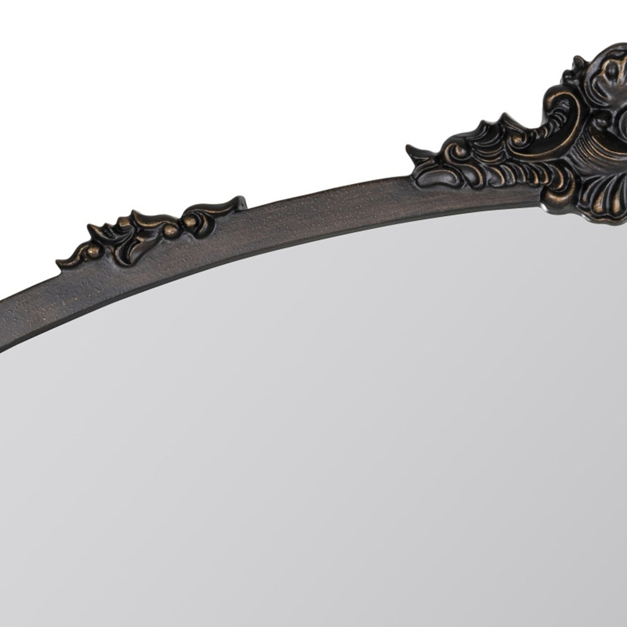 Adeline Ornate Bronze Mantel Mirror