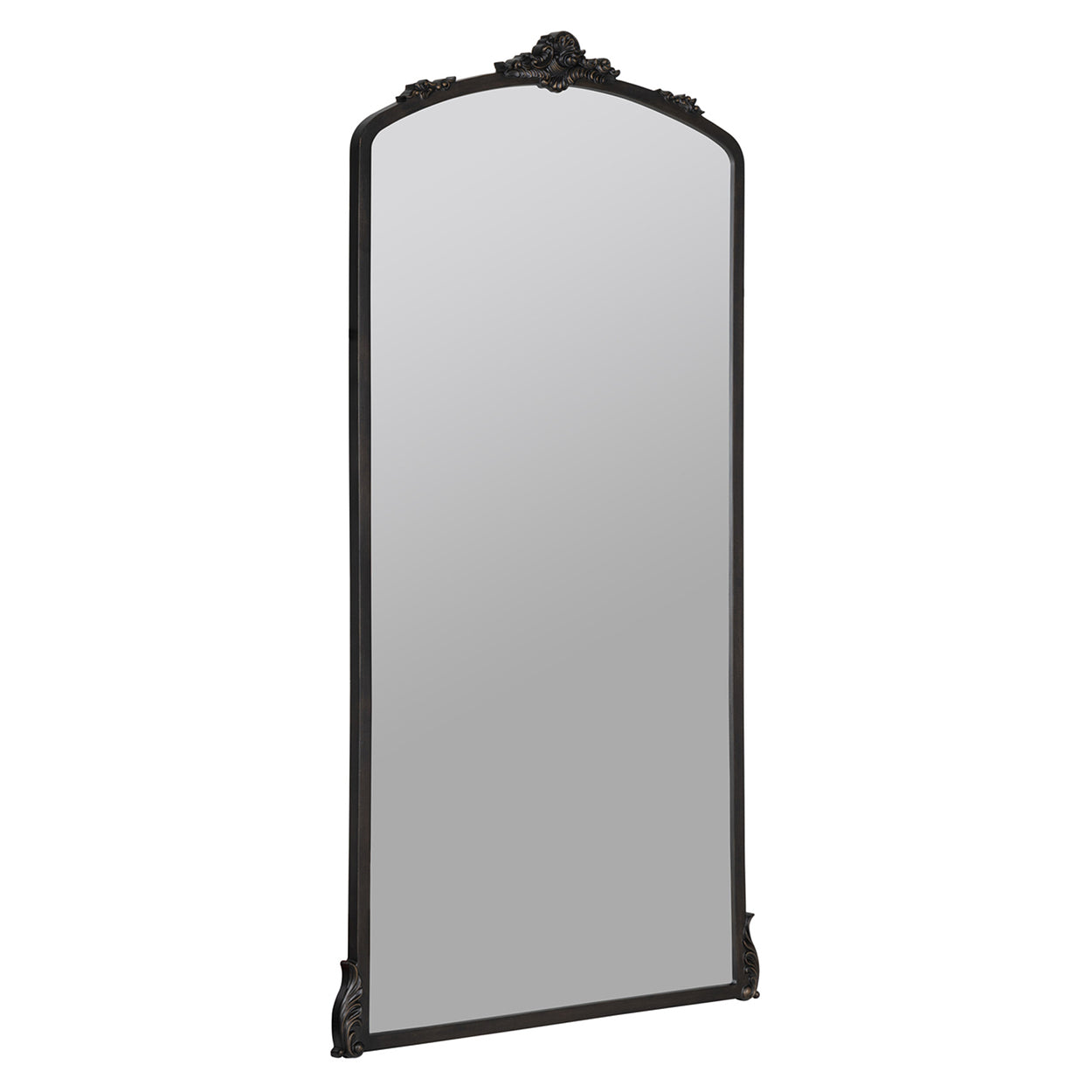 Adeline Ornate Oil Rubbed Bronze Floor Mirror