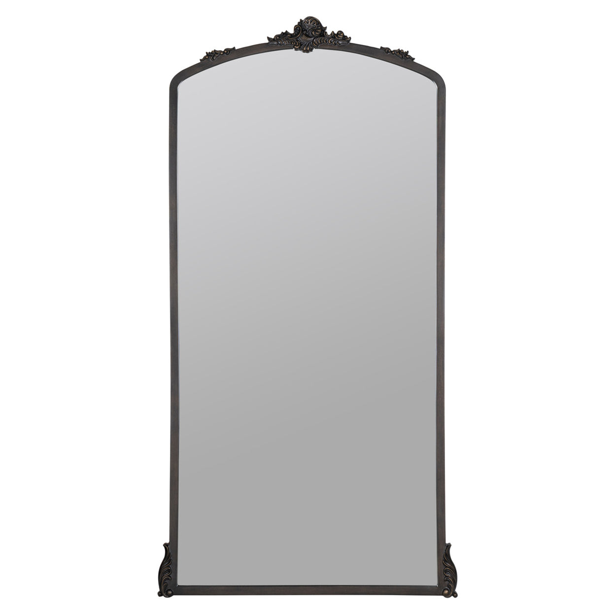 Adeline Ornate Oil Rubbed Bronze Floor Mirror