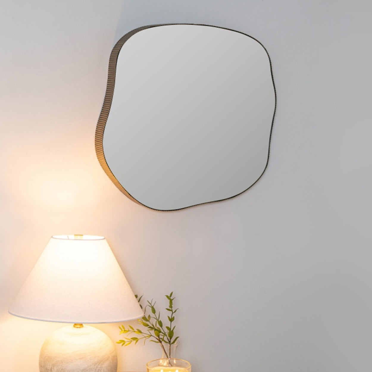 Andy Gold Wall Mirror