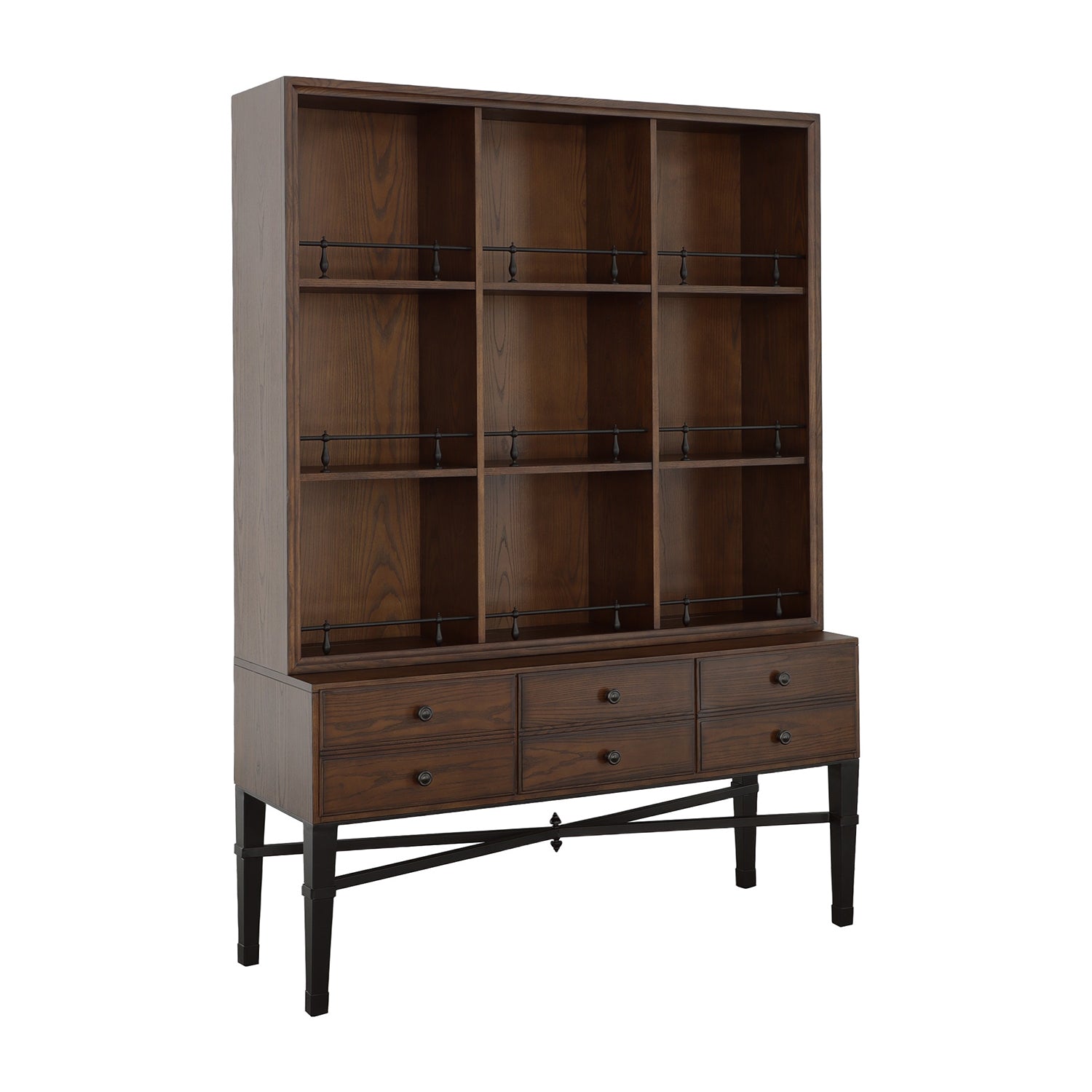 Fairfield Chair BD Collection For Fairfield Pamela English Honey Curio Cabinet