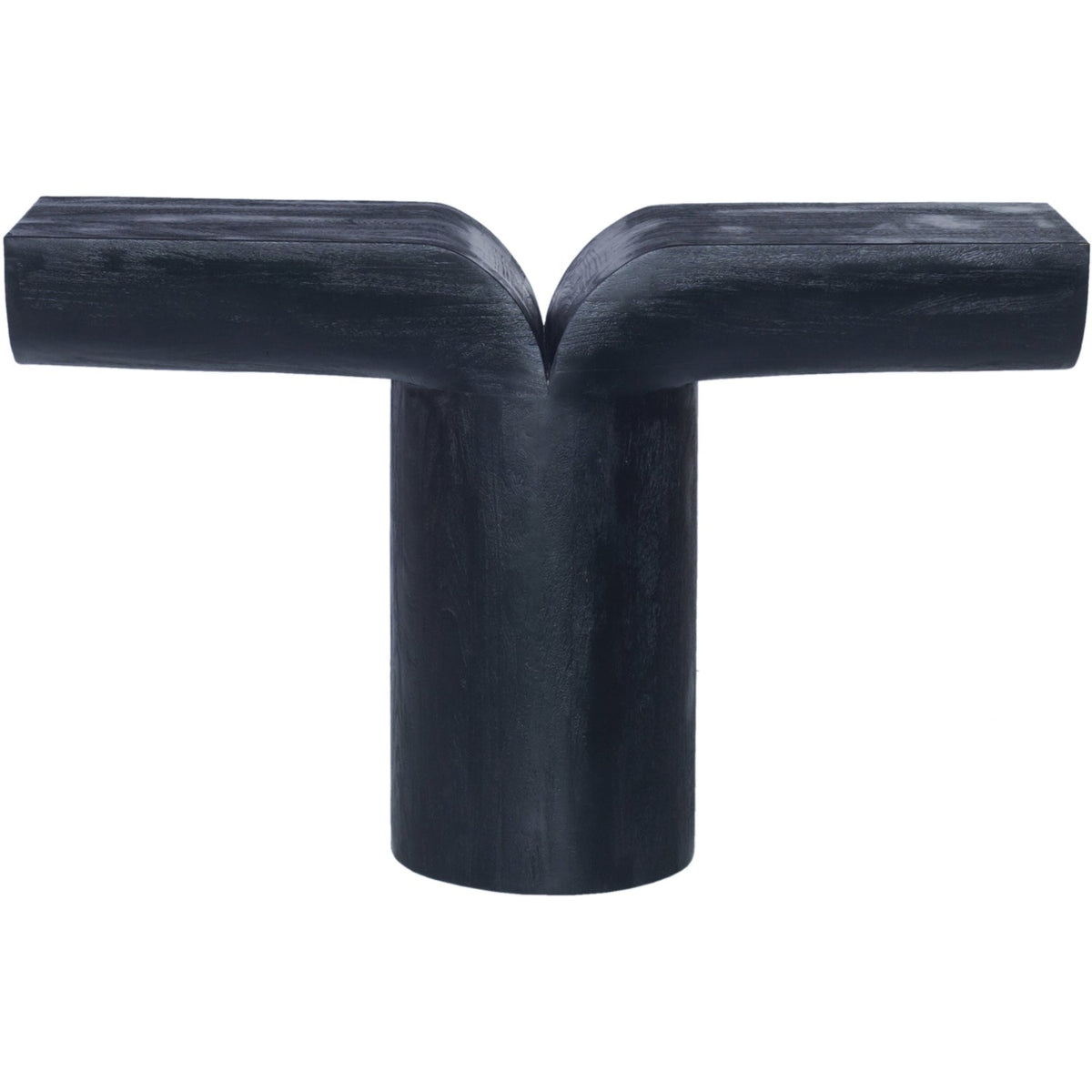 Tee Black Acacia Wood Console Table