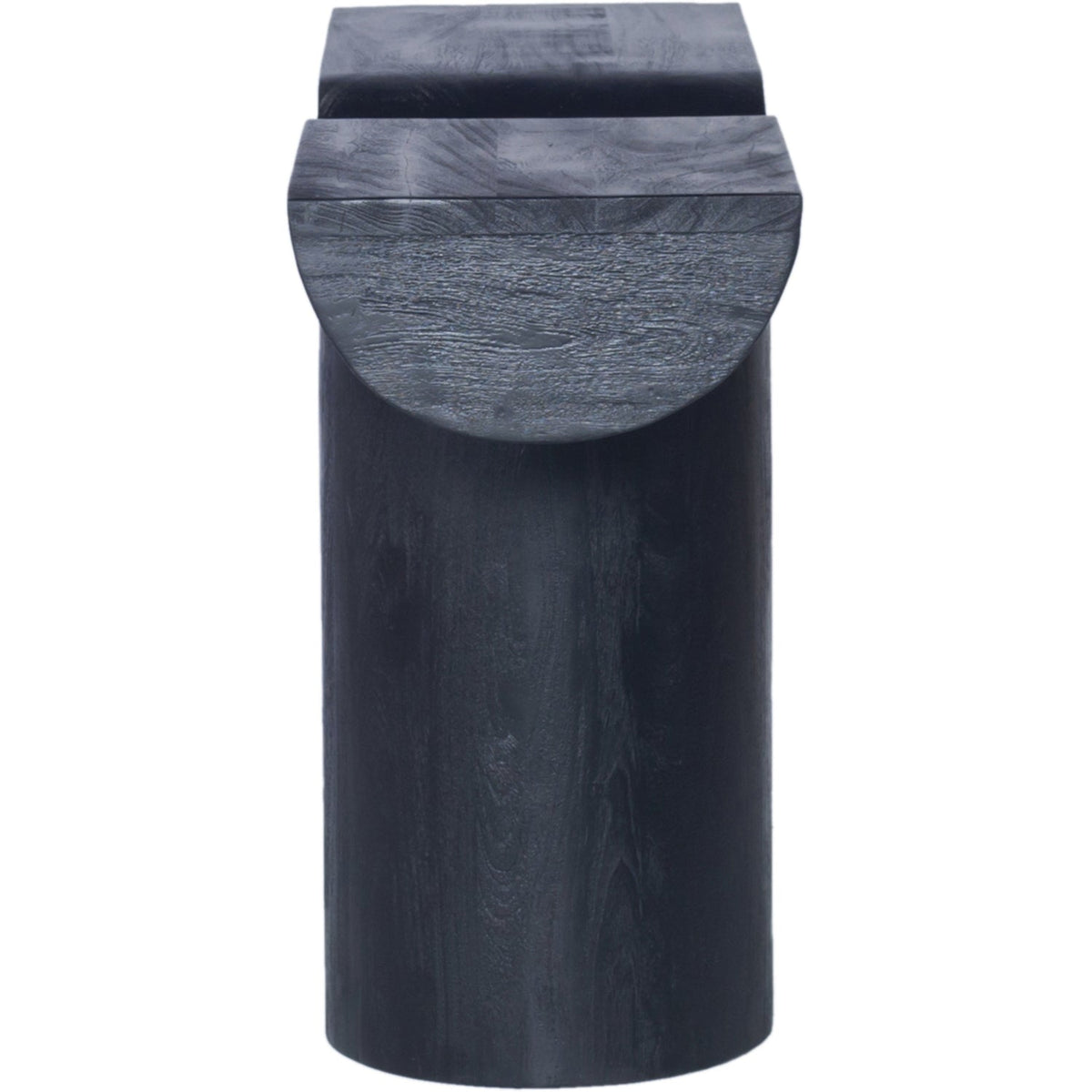 Tee Black Acacia Wood Console Table