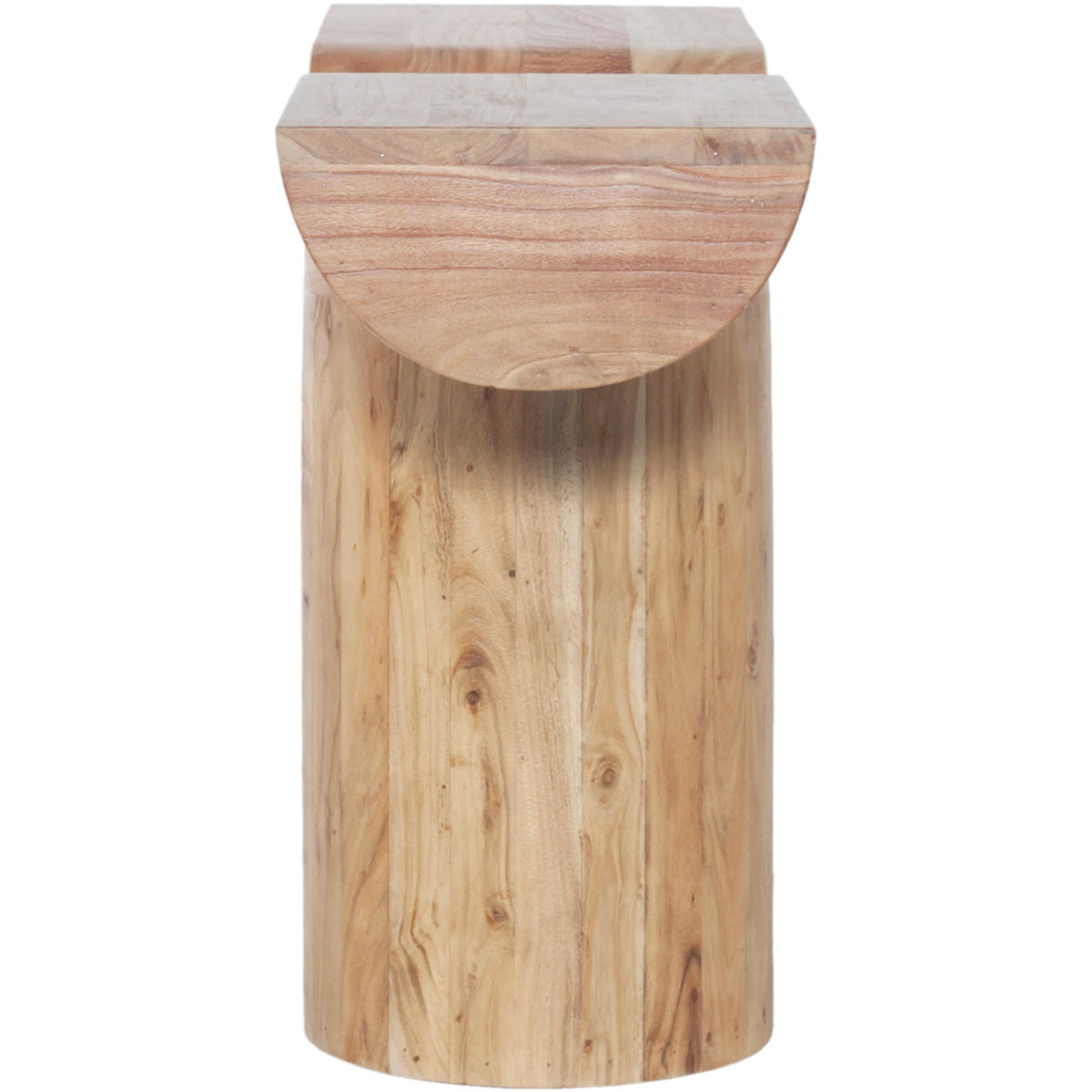Tee Oak Acacia Wood Console Table