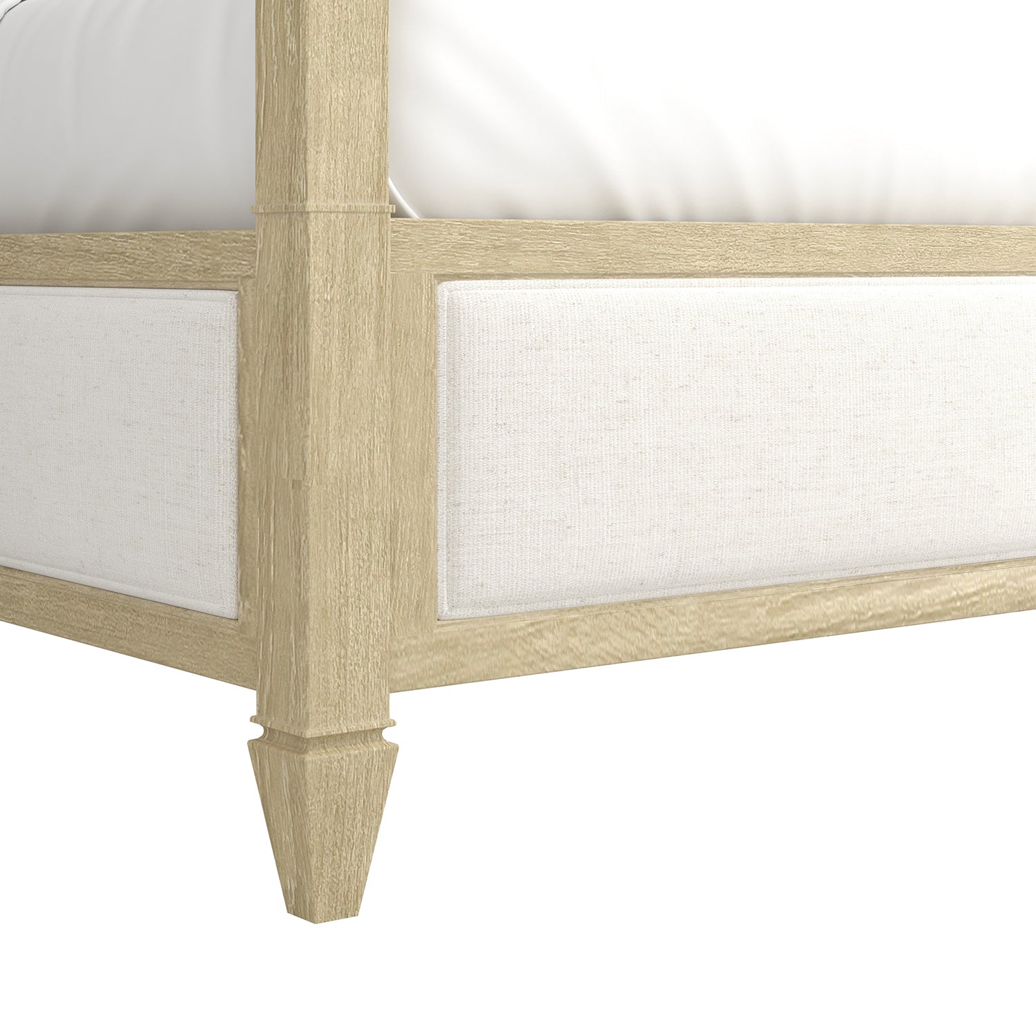 A.R.T. Furniture Eave Sundrenched Oak Upholstered Bed