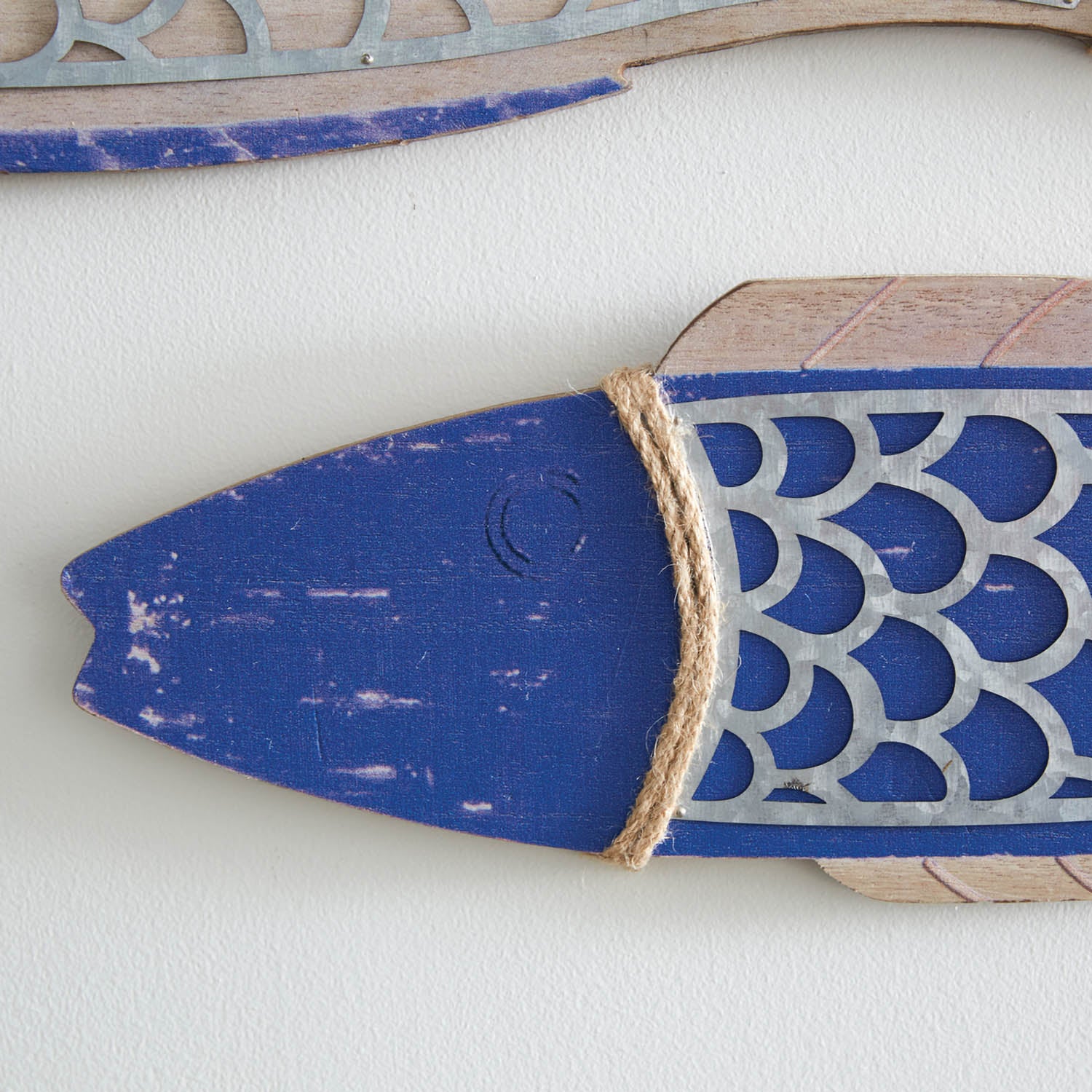 Fish Wood Wall Art Set of 2