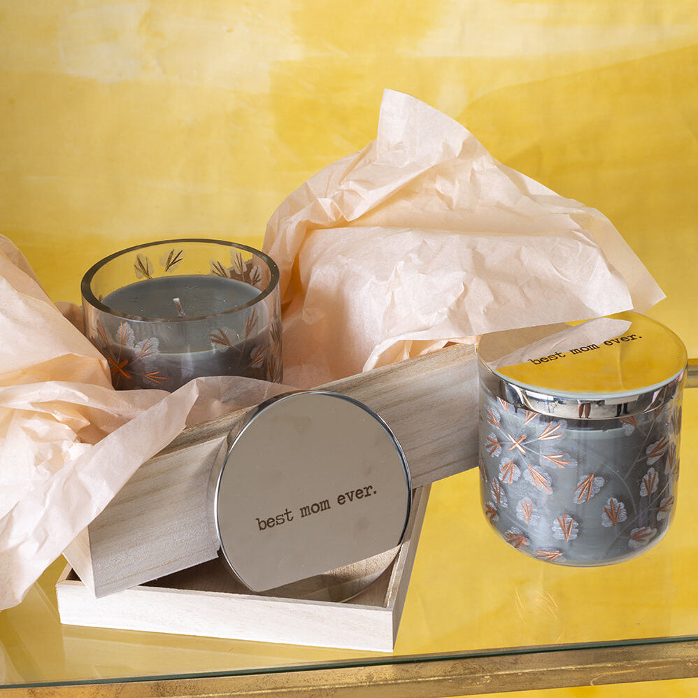 Dear Mama Silver Candle